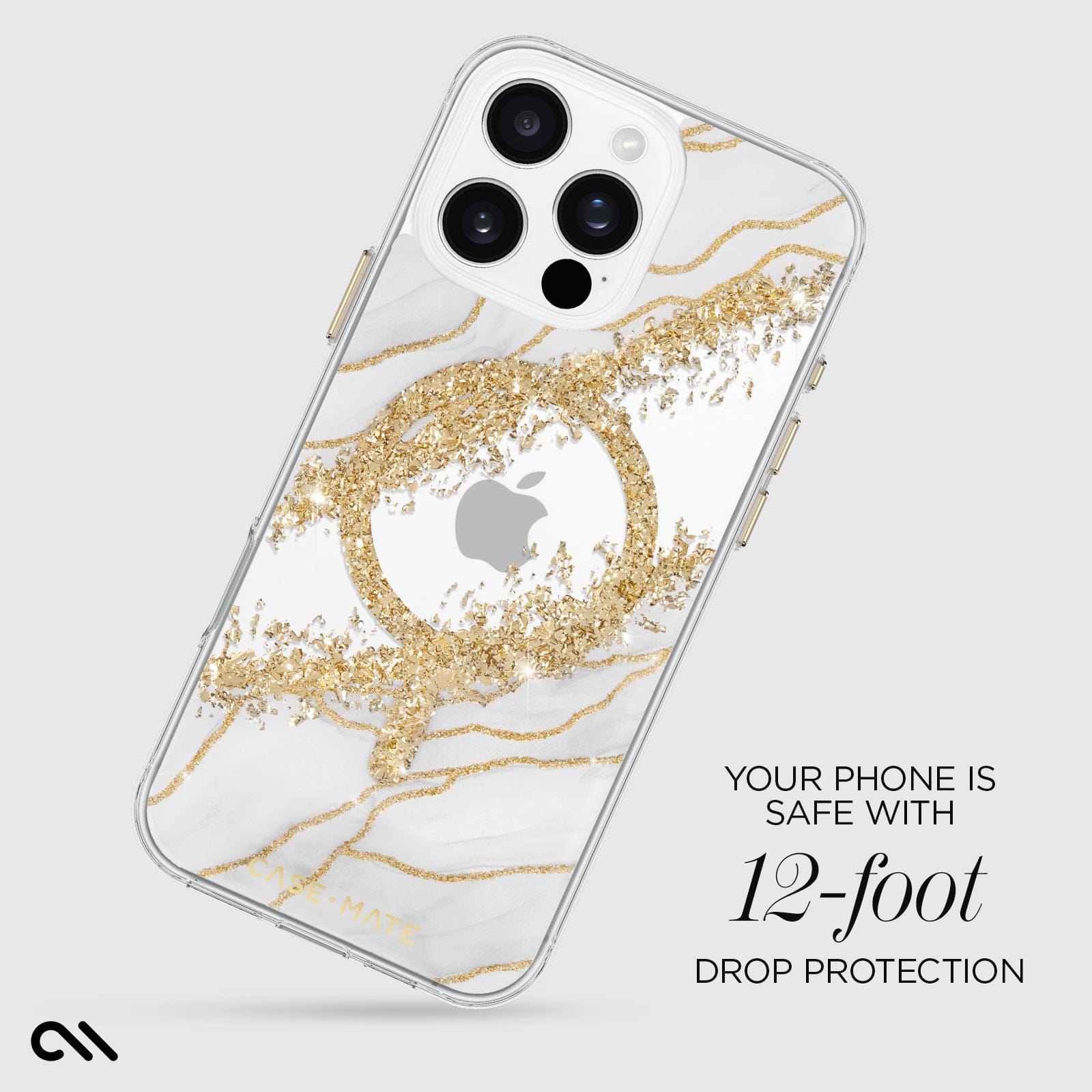 CASE-MATE Phone Cases Karat Granite MagSafe coque iPhone 16 Pro Max granite