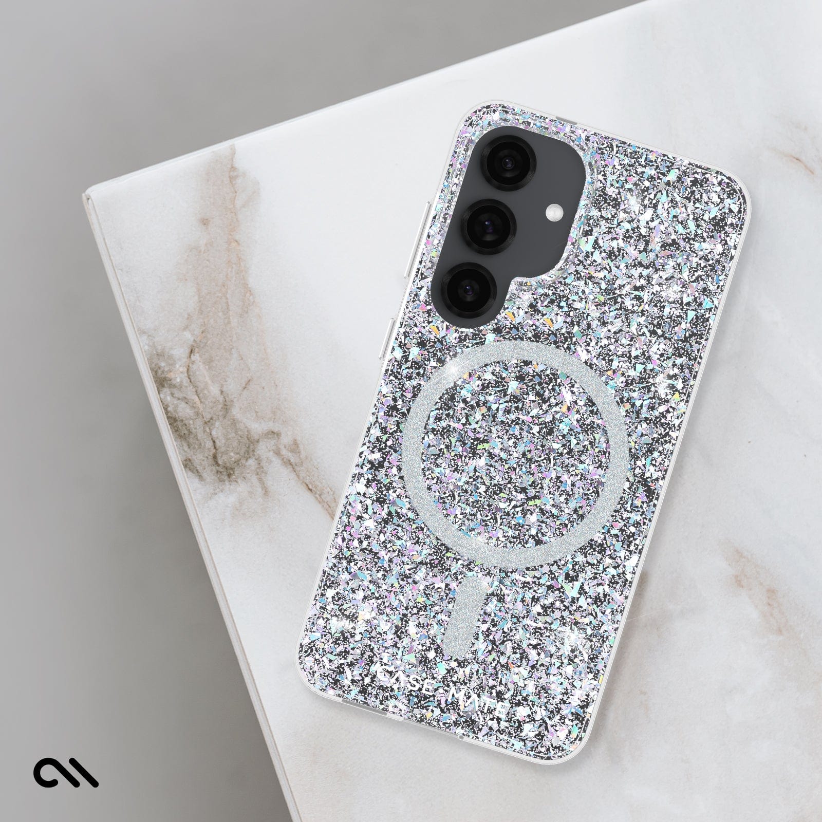 CASE-MATE Phone Cases Twinkle Disco coque Galaxy S25 irisée
