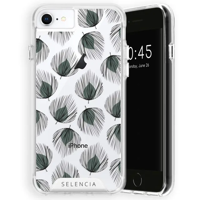 Selencia Coque arrière Zarya Fashion coque plumes iPhone