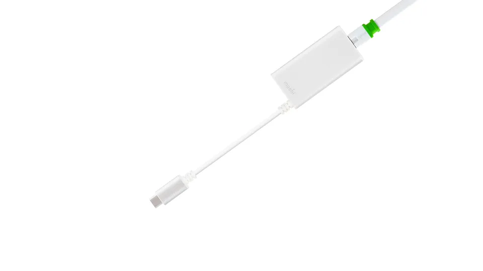 Moshi Cables and Adapters USB-C to Gigabit Ethernet Adapter adaptateur réseau argent