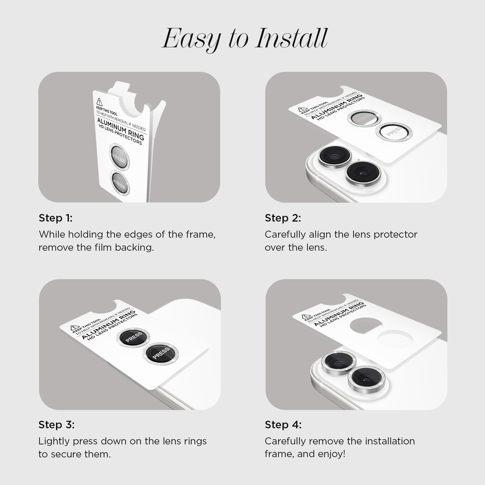 CASE-MATE Lens Protectors Camera Lens Protector Twinkle iPhone 17