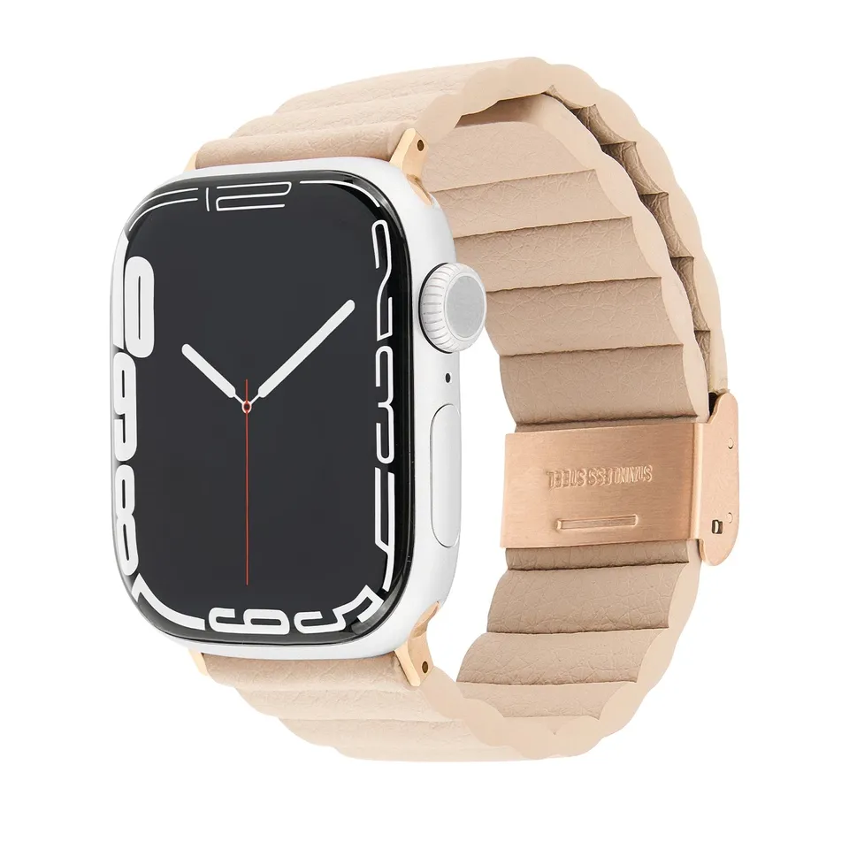 CASE-MATE Apple Watch Bands & Bumpers Signature Ridge Band bracelet Apple Watch beige 39-42 mm