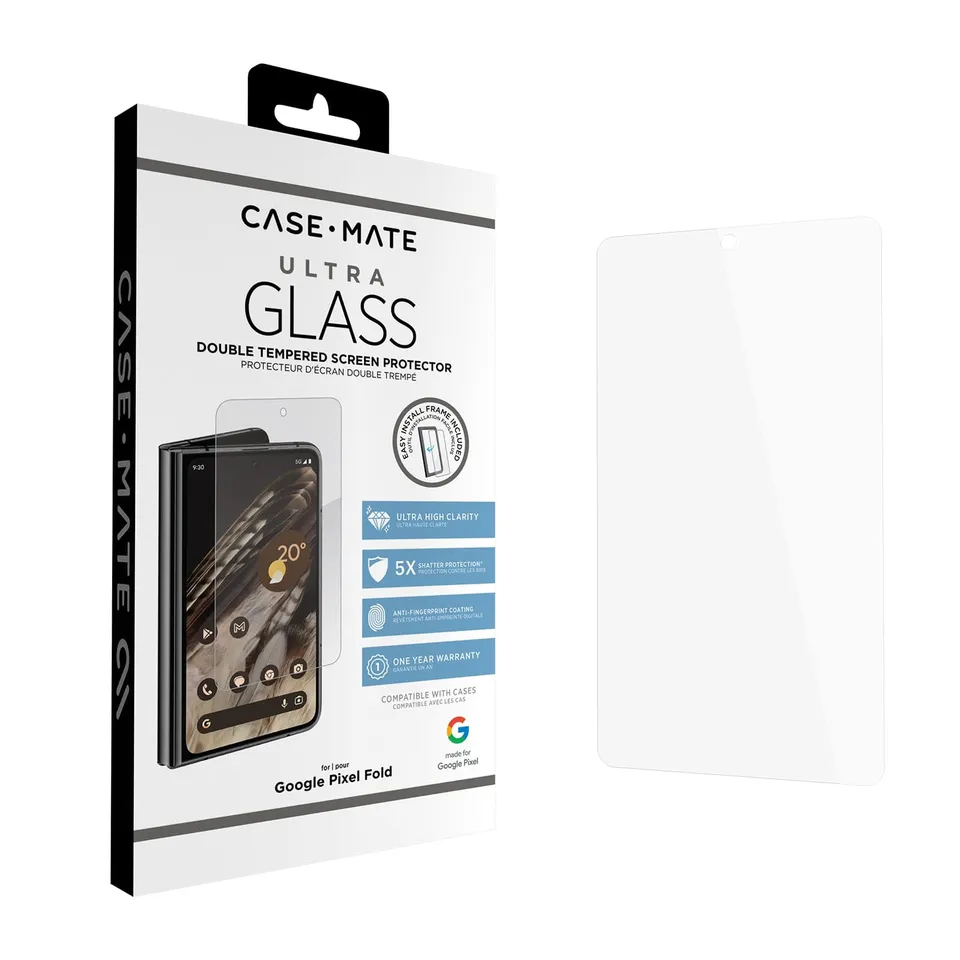 CASE-MATE Screen Protectors Glass Screen Protector verre trempé Pixel Fold