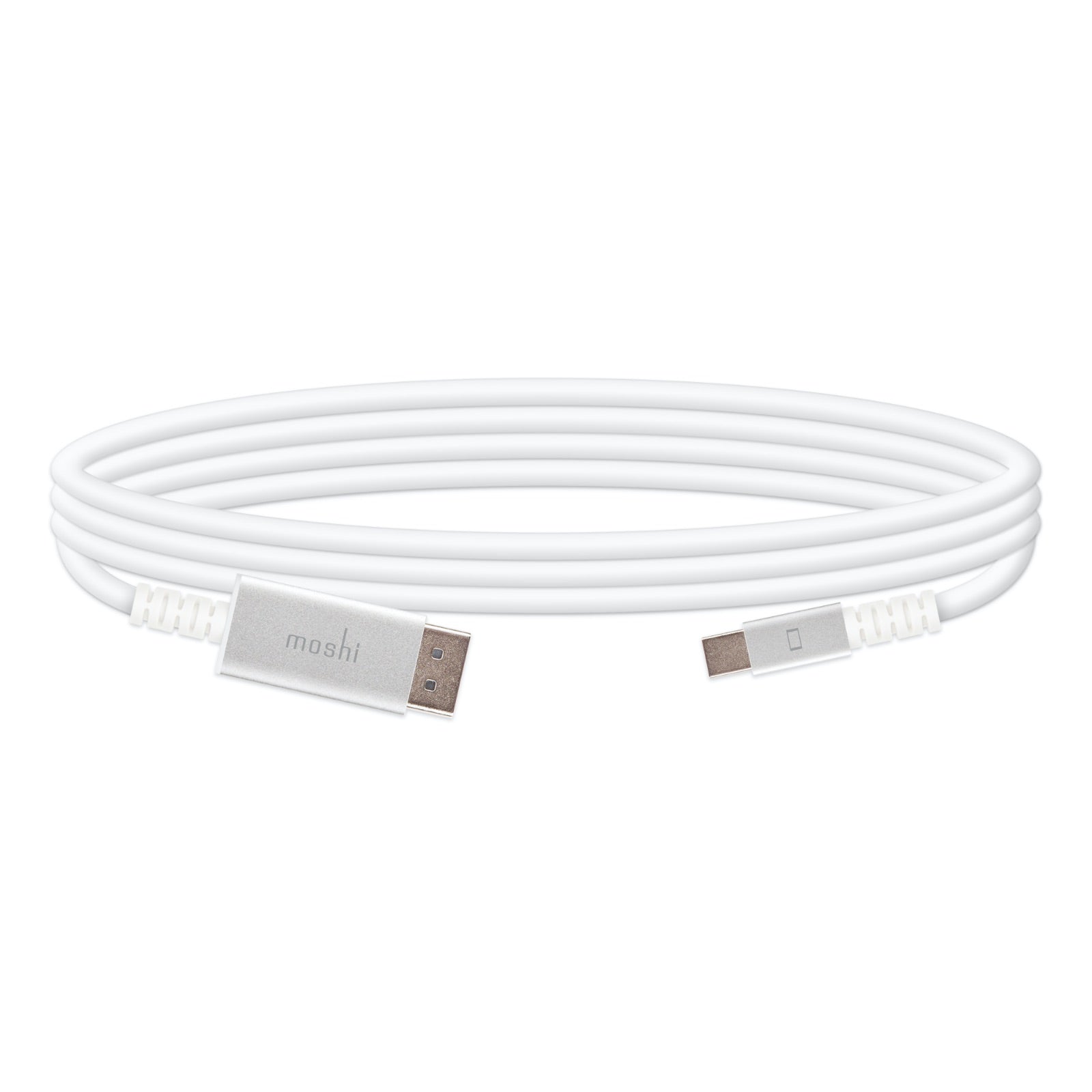 Moshi Cables and Adapters Mini DisplayPort to DisplayPort Cable câble 4K 60 Hz blanc 1,5 m