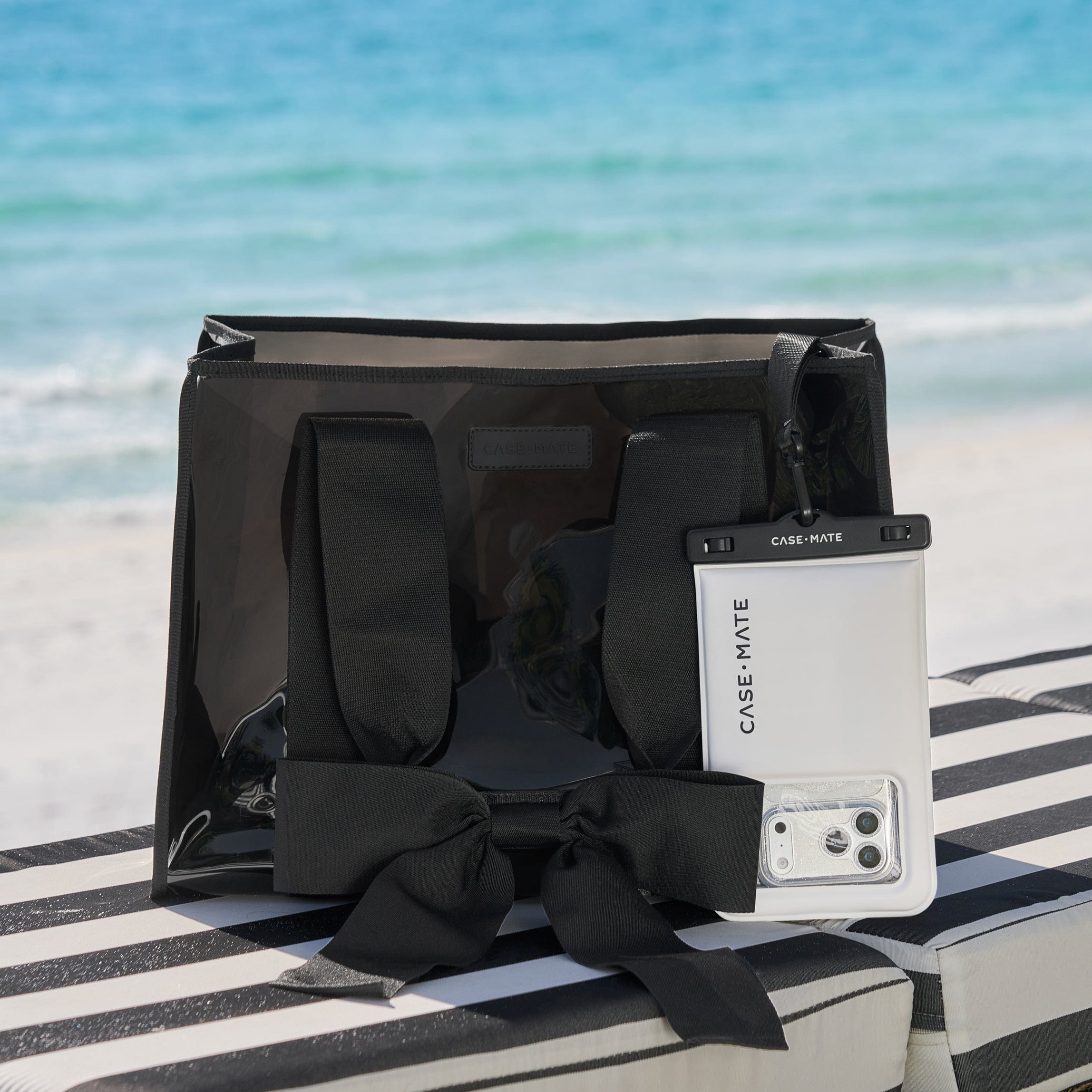 CASE-MATE The Essential Jelly Bundle Midnight Black kit étanche plage
