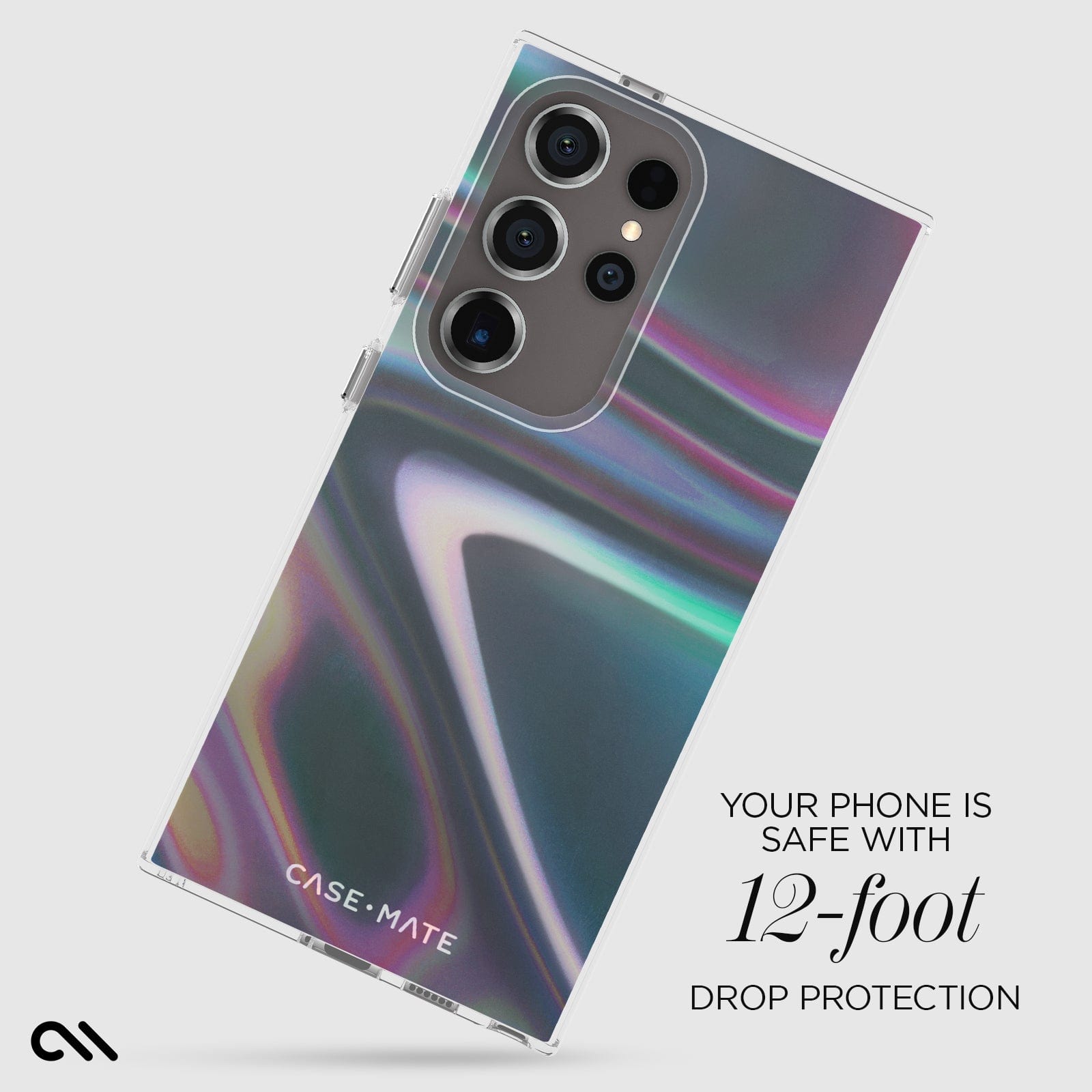 CASE-MATE Phone Cases Soap Bubble coque Galaxy S24 Ultra irisée