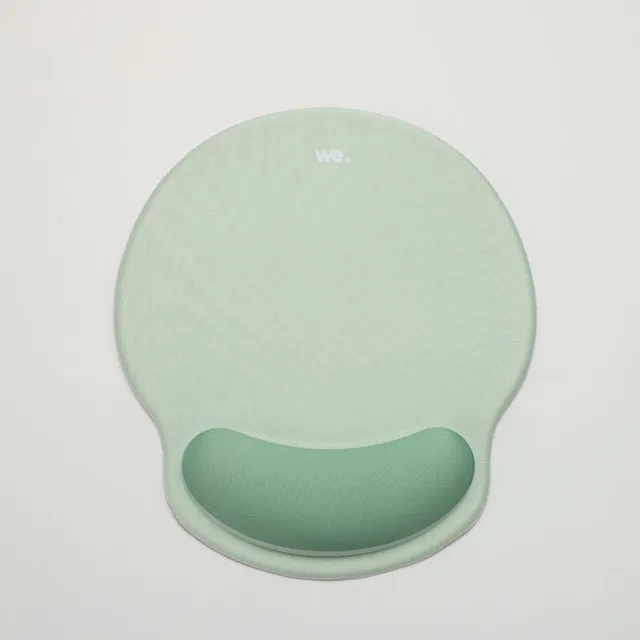 WE WE POP tapis de souris vert avec repose-poignet en tissu