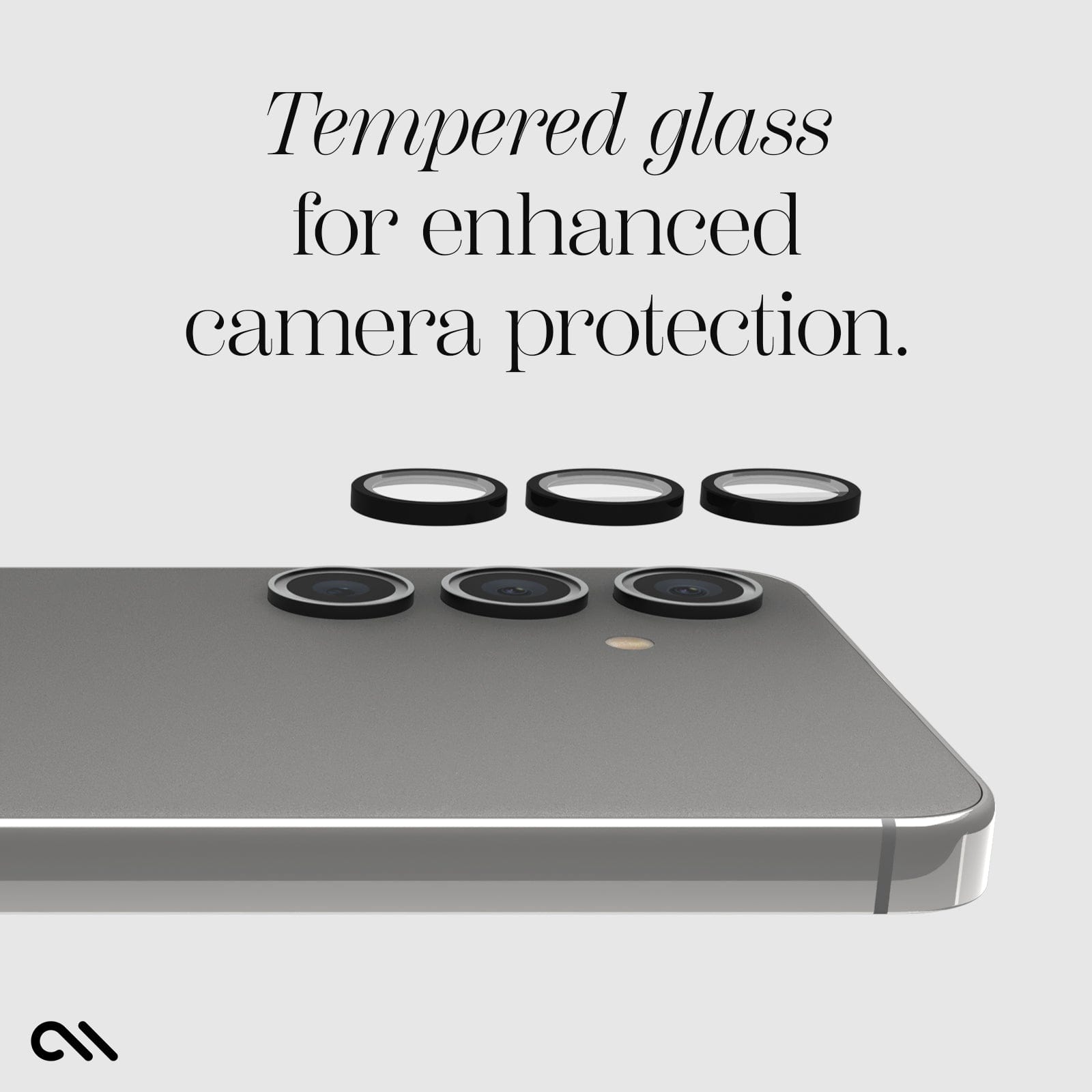 CASE-MATE Lens Protectors Camera Lens Protector Galaxy S24+ noir