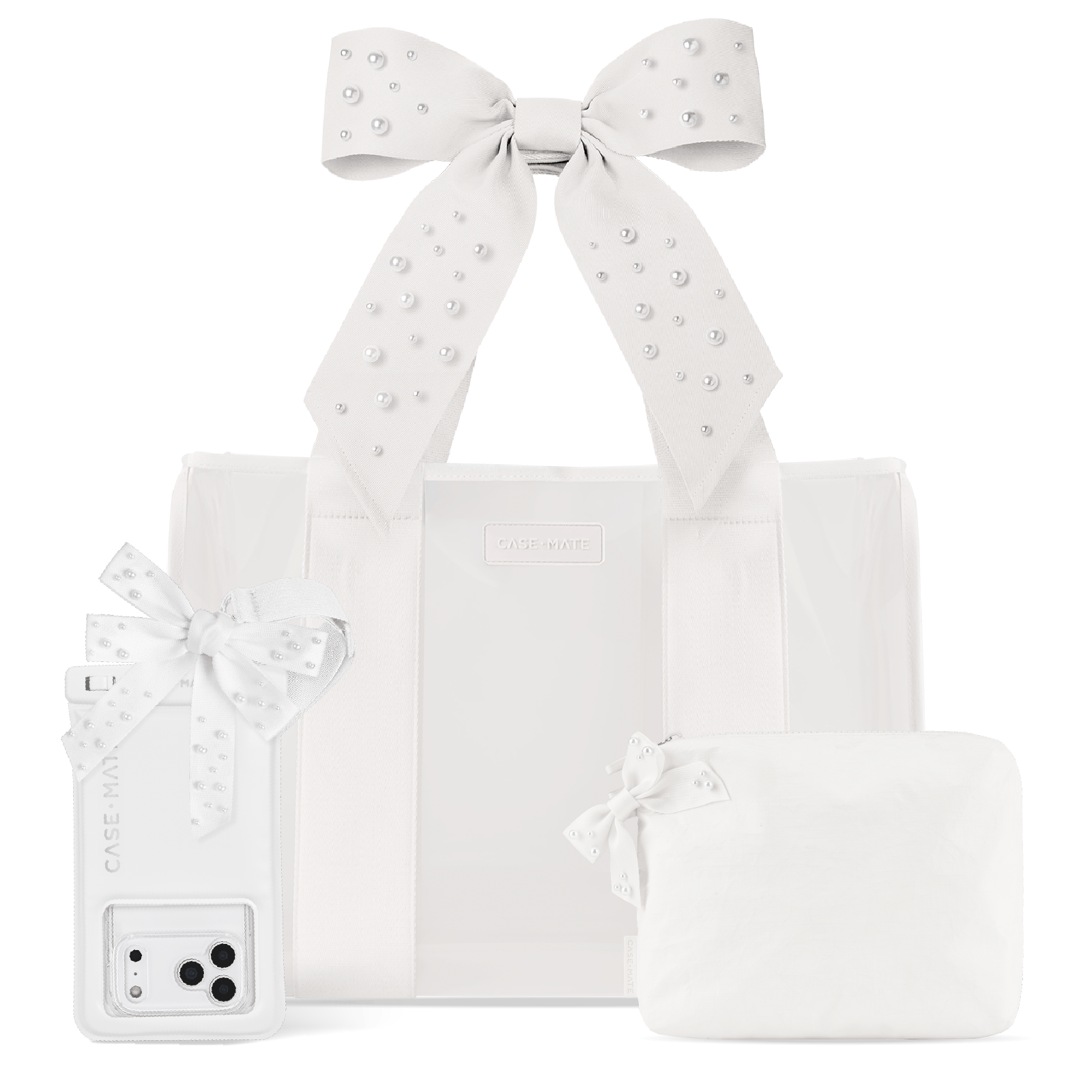 CASE-MATE Bundles The Vacation Bundle coffret Ivory Pearl
