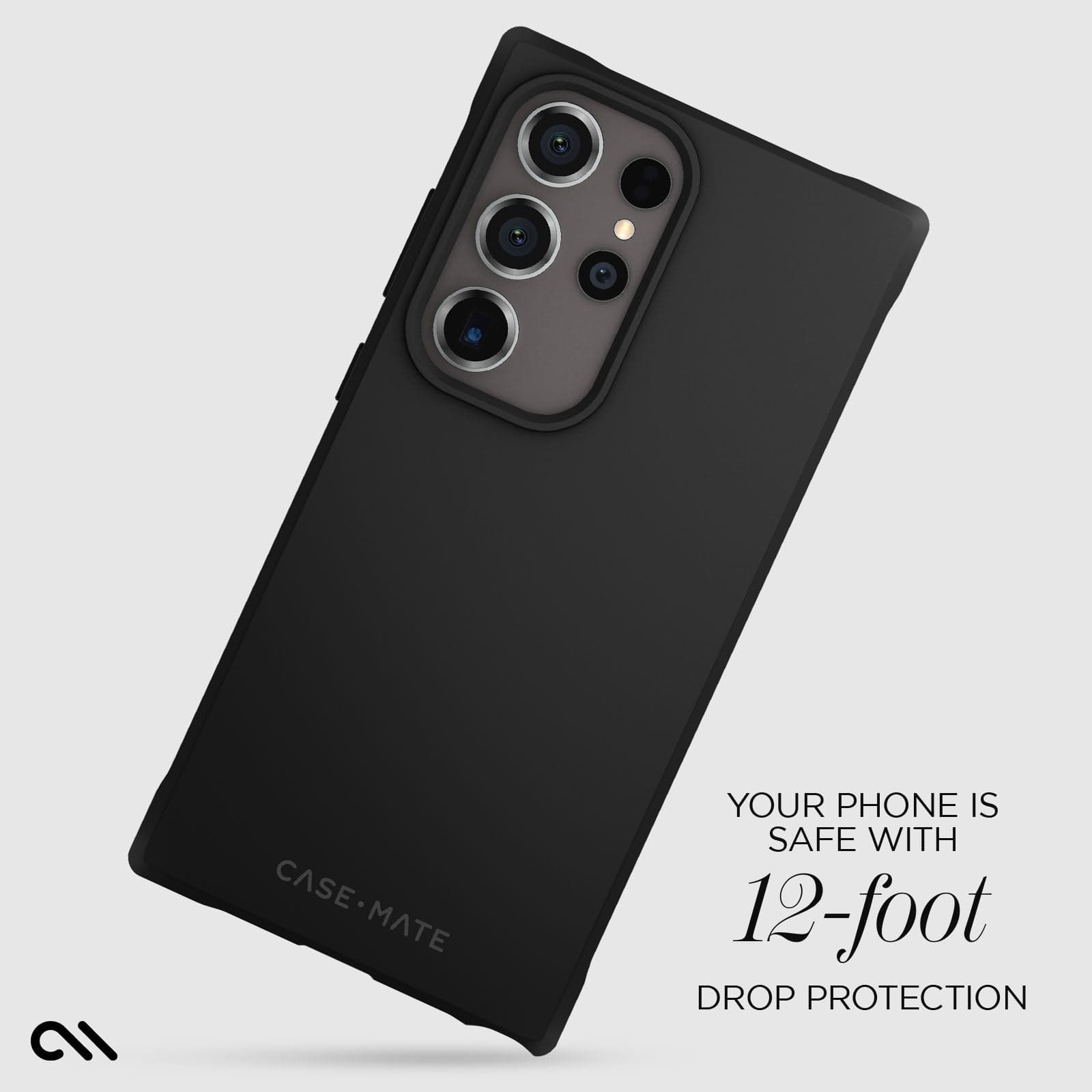 CASE-MATE Phone Cases Tough Black coque Galaxy S24 Ultra noire