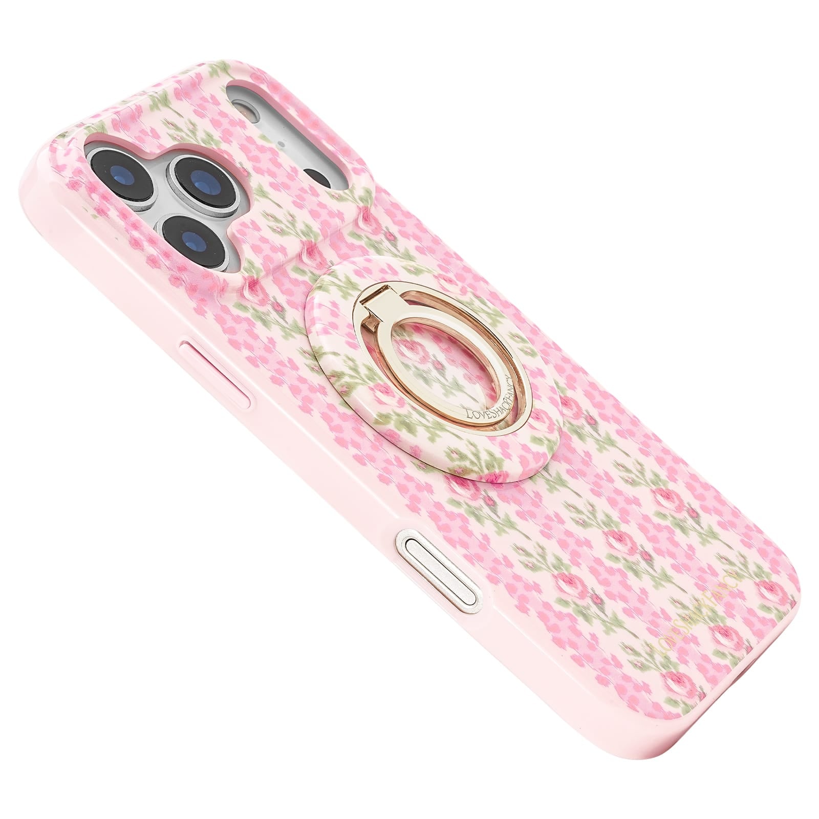 CASE-MATE MagSafe Accessories Case-Mate x LoveShackFancy MagSafe Ring Stand support anneau Blooming Heirloom
