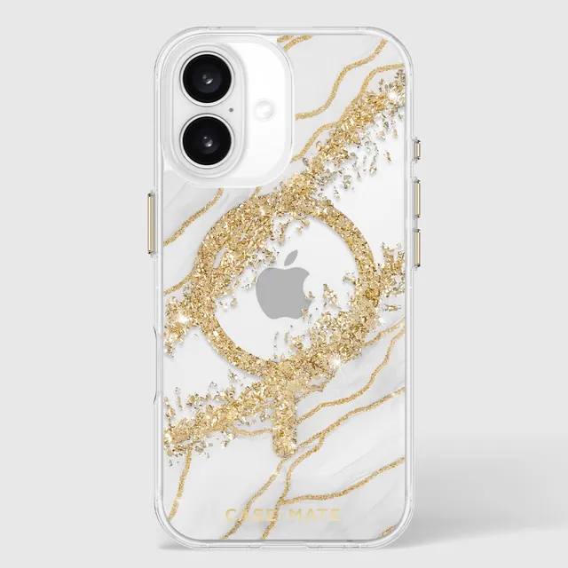 CASE-MATE Phone Cases Karat Granite MagSafe coque iPhone 16 granite protection antichute