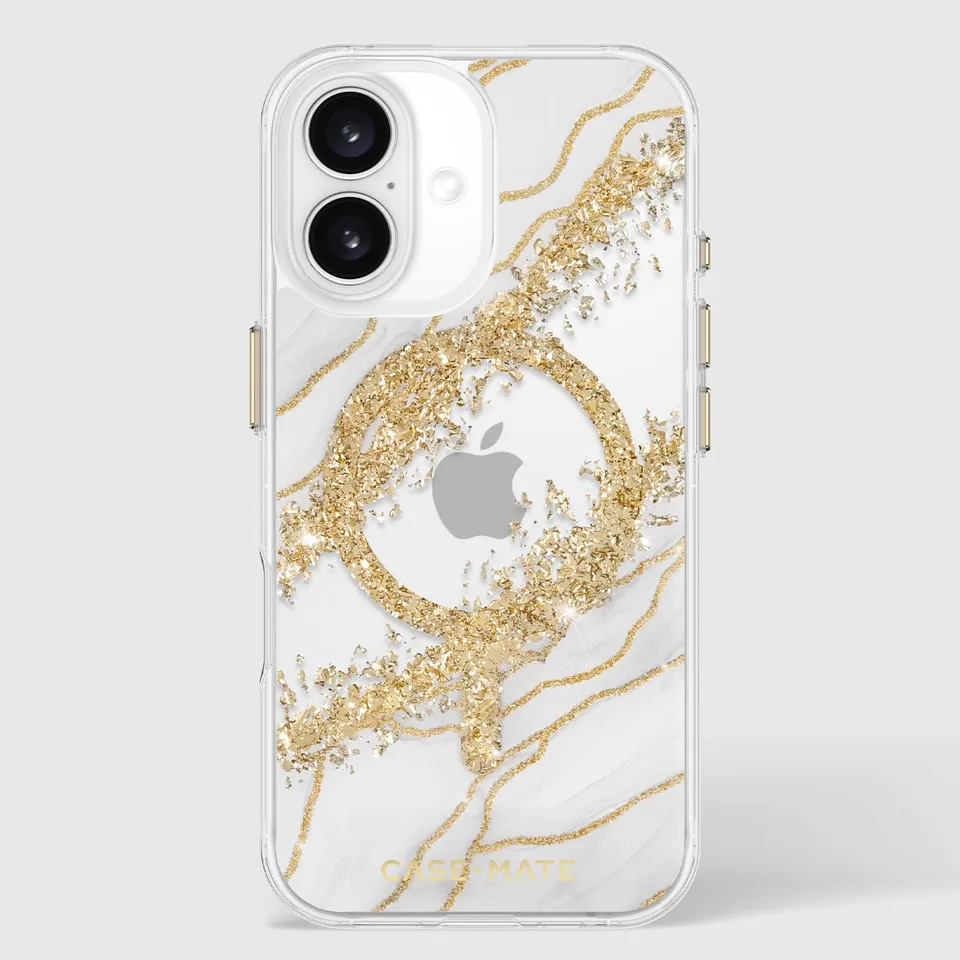 CASE-MATE Phone Cases Karat Granite MagSafe coque iPhone 16 granite protection antichute