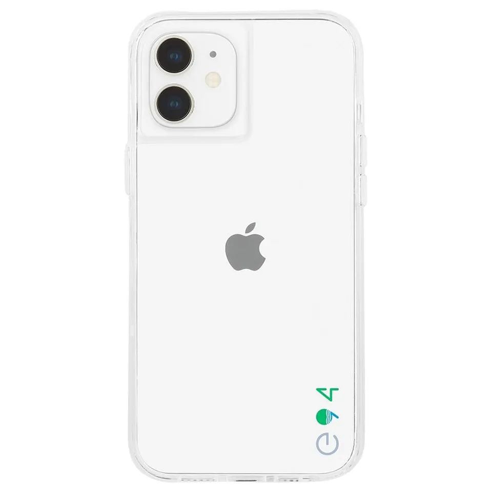 CASE-MATE ECO 94 Clear coque iPhone 12 mini transparente végétale