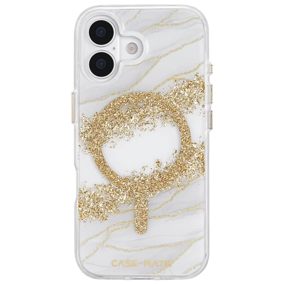 Case-Mate Karat Granite MagSafe coque iPhone 17 granite antichoc