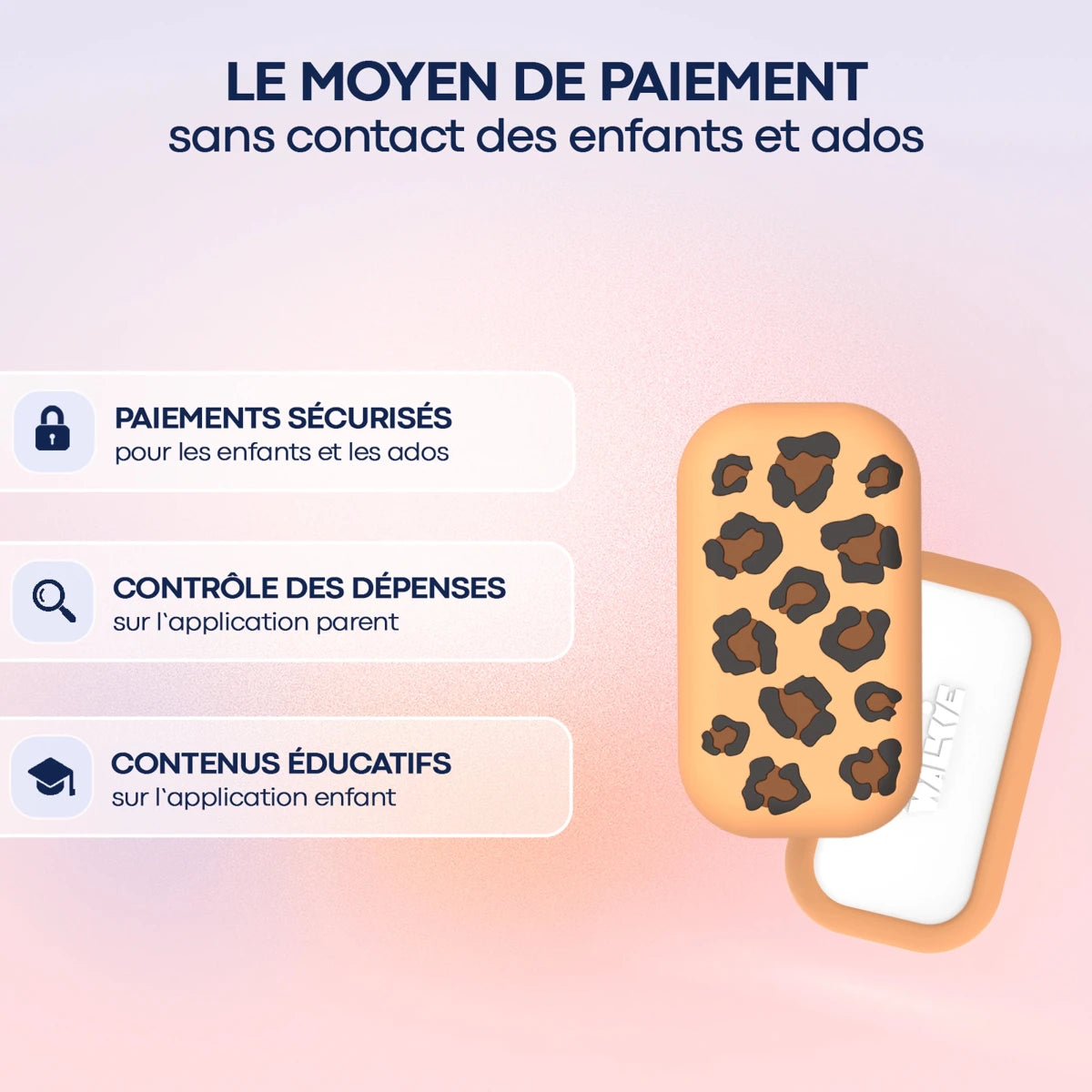 MoneyWalkie Tous les Walkies Walkie Léopard moyen de paiement