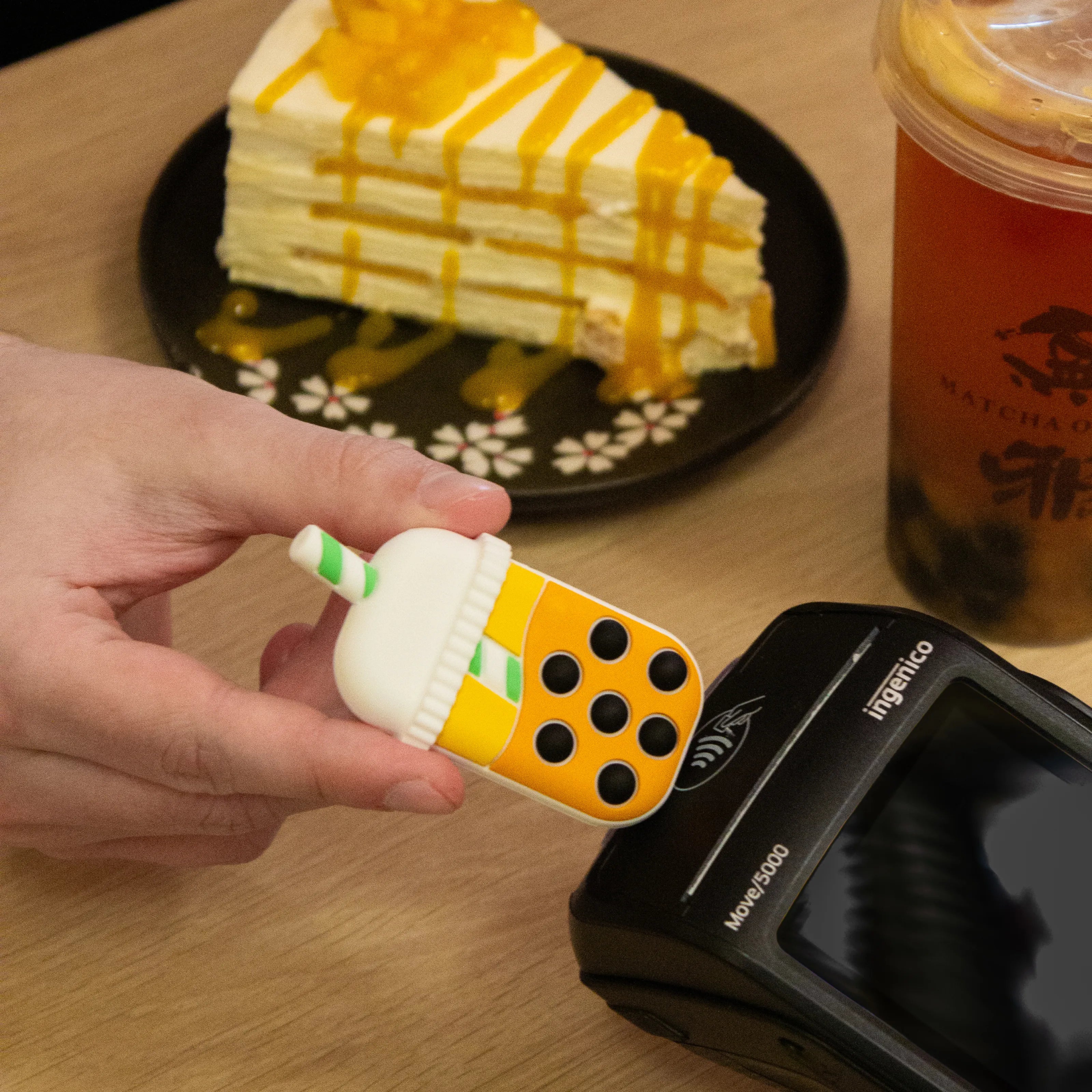 MoneyWalkie Tous les Walkies Walkie Bubble Tea Mango paiement sans contact