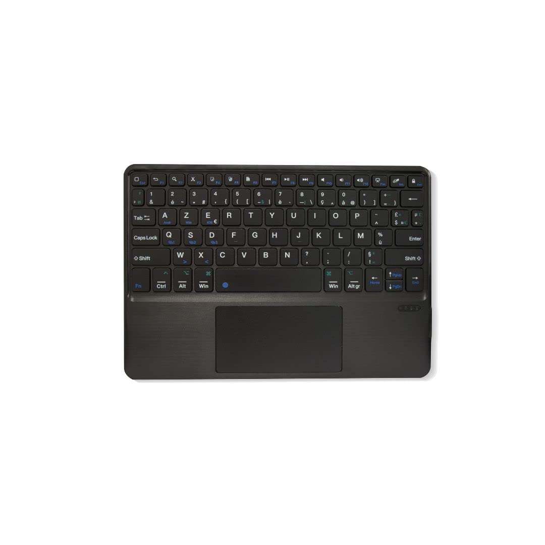 WE Informatique Clavier Universel 9-11 pouces étui clavier AZERTY gris