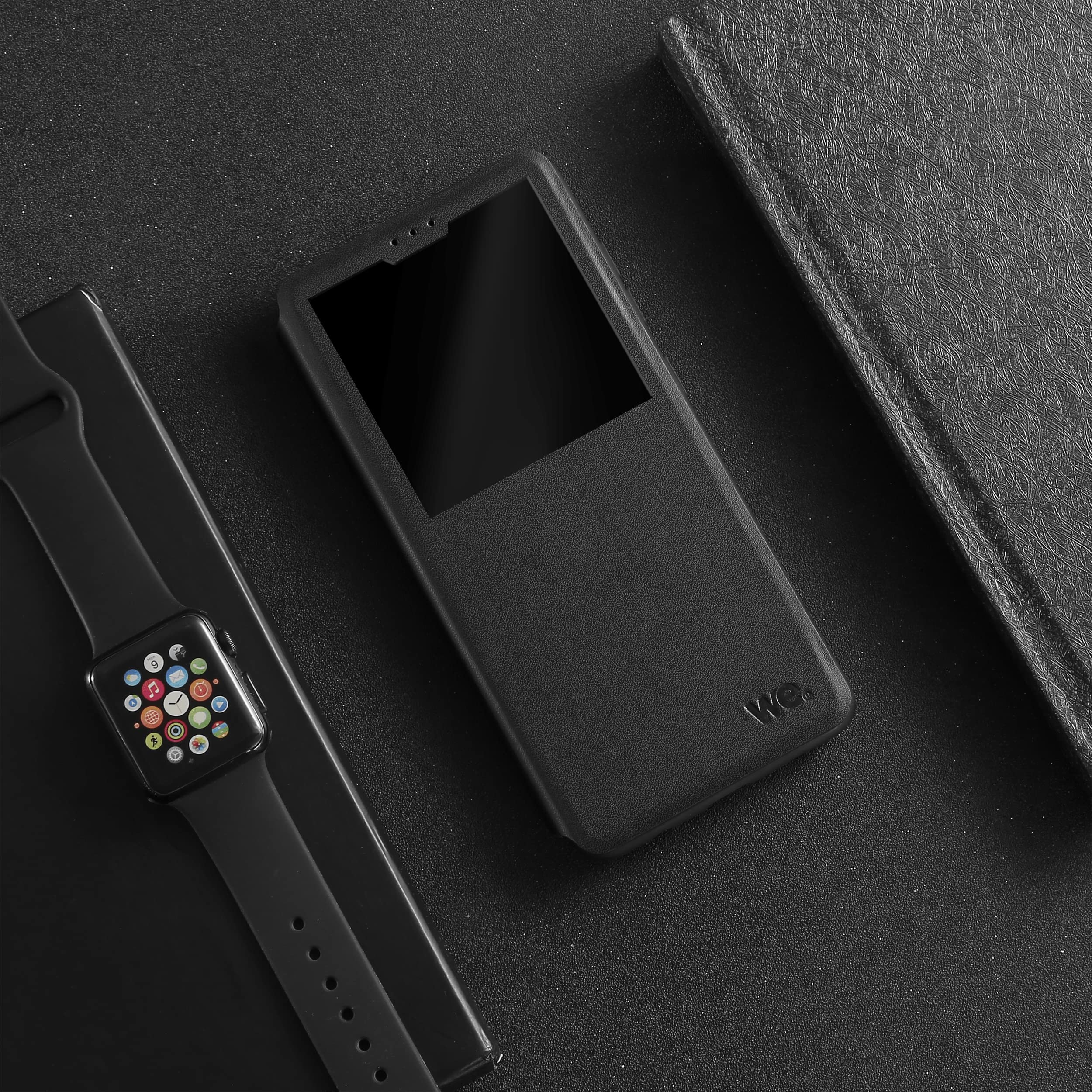 WE Accessoires Smartphone Honor 8S étui à rabat fin