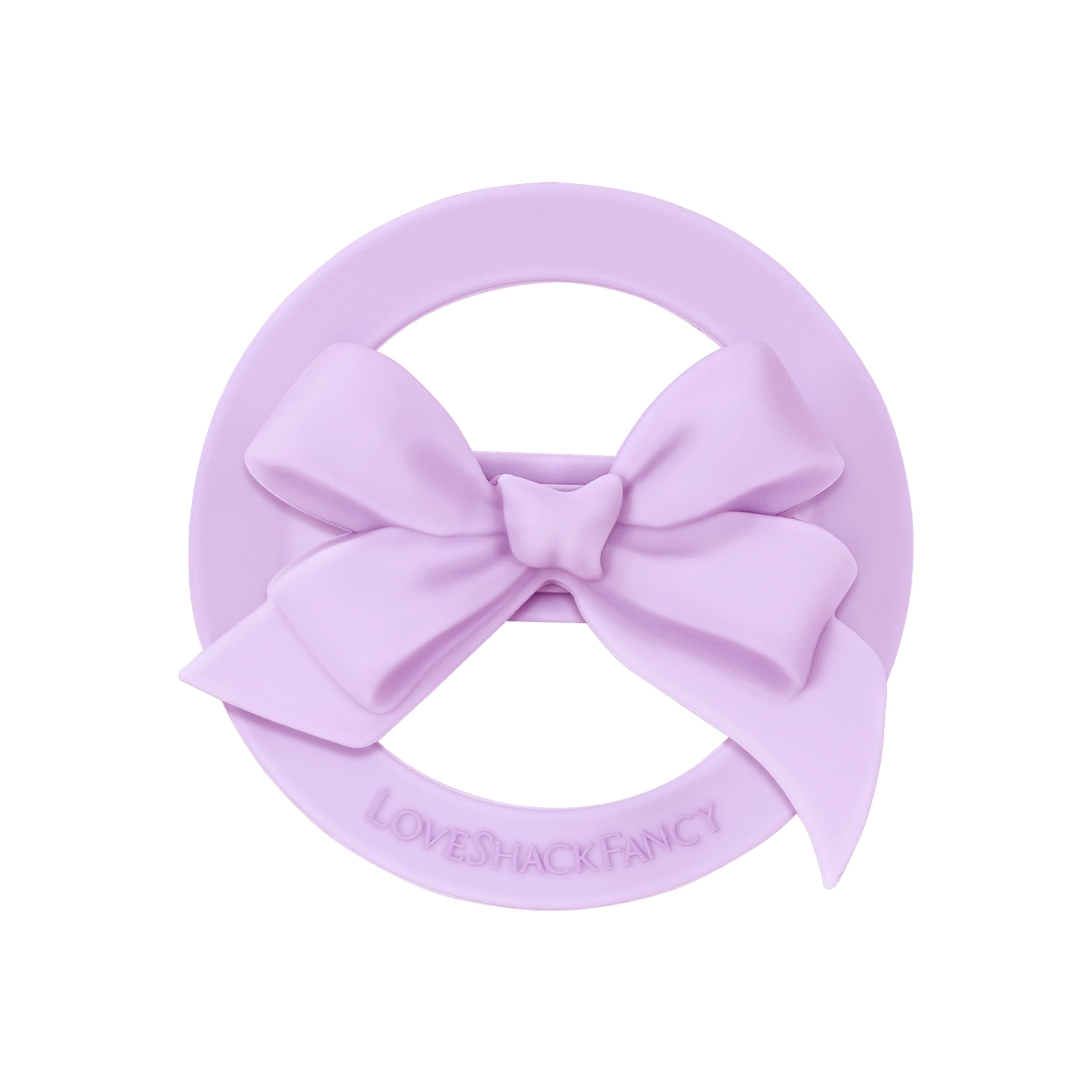 CASE-MATE MagSafe Accessories LoveShackFancy MagSafe Bow Phone Loop Grip violet