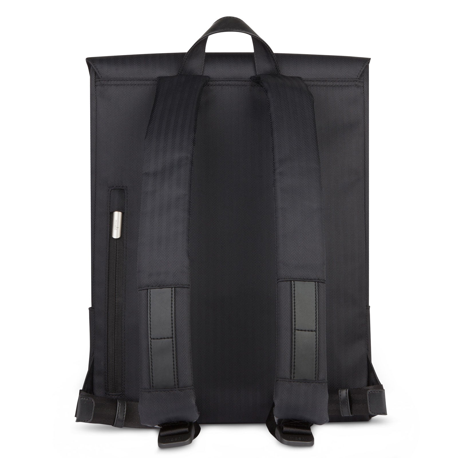 MOSHI Bags Helios Lite Slim Laptop Backpack sac à dos Herringbone Gray 13 pouces résistant aux intempéries