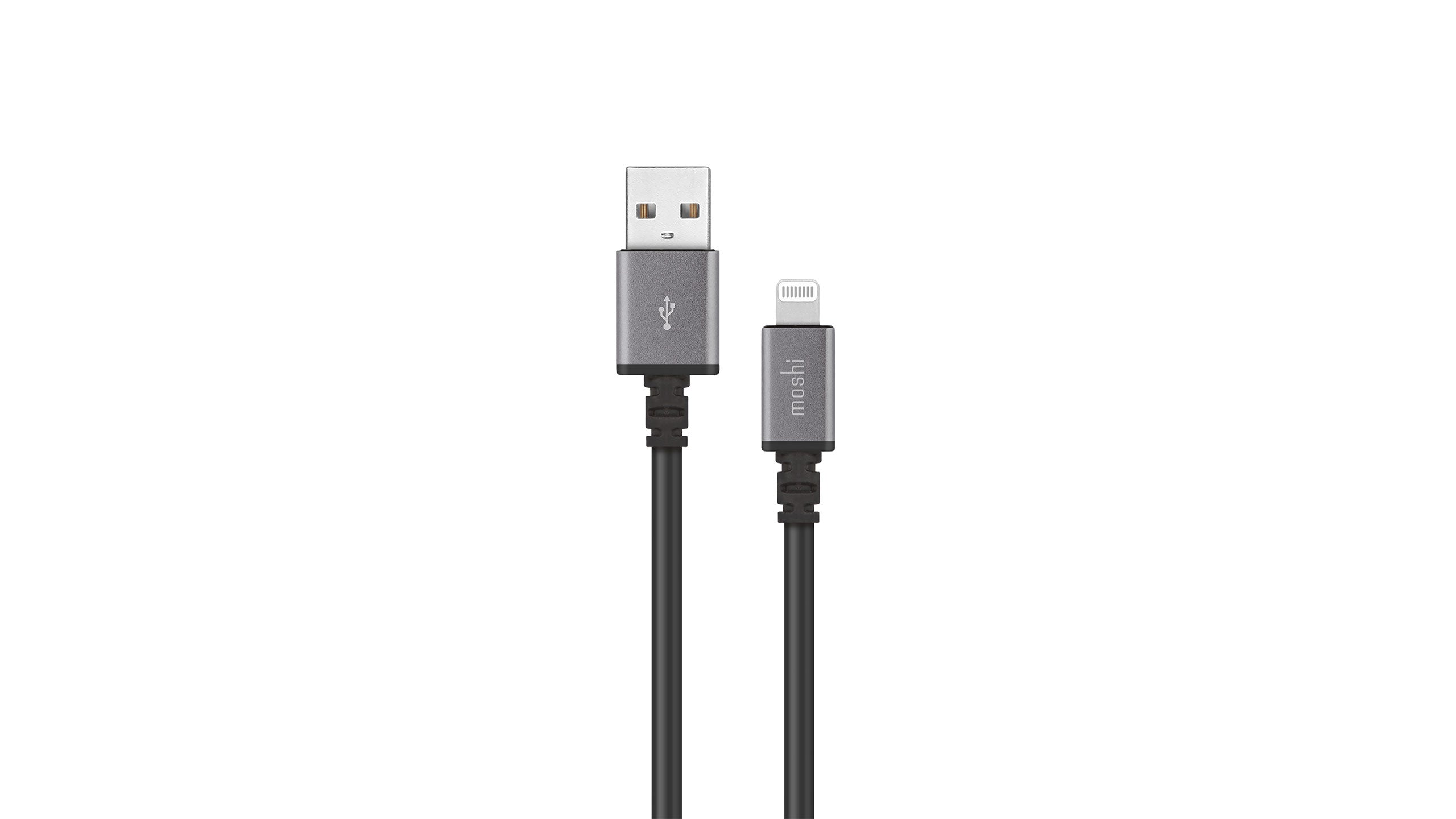MOSHI Cables and Adapters USB-A to Lightning Charge & Sync Cable câble 3 m noir