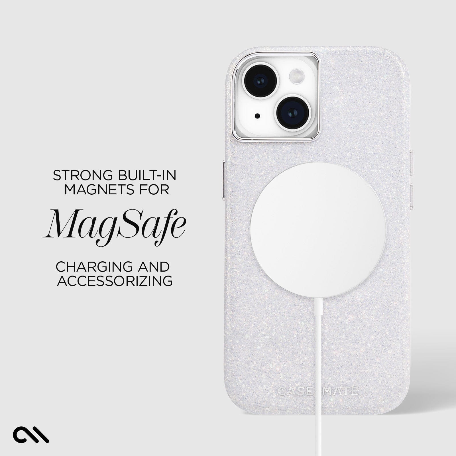 CASE-MATE Iridescent Shimmer MagSafe coque iPhone 15/14/13 irisée