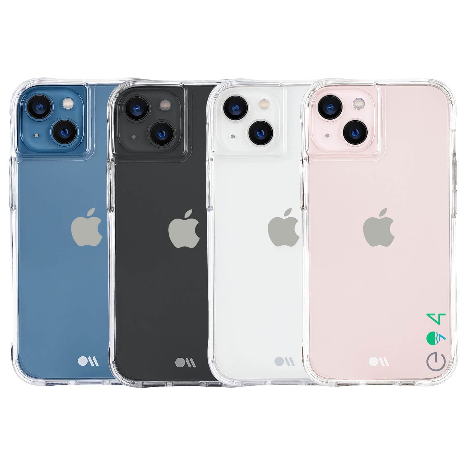 CASE-MATE Phone Cases Eco 94 (Clear) iPhone 13 coque transparente végétale