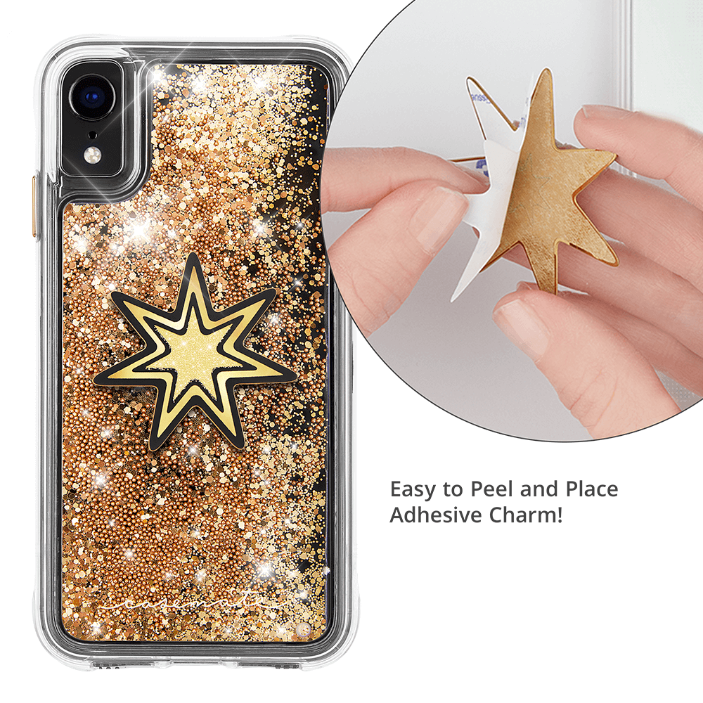 CASE-MATE Phone Accessories Car Charms Car Mount support voiture étoile doré