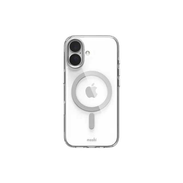 Moshi Cases iGlaze Hardshell Case coque iPhone 17 transparente bronze MagSafe