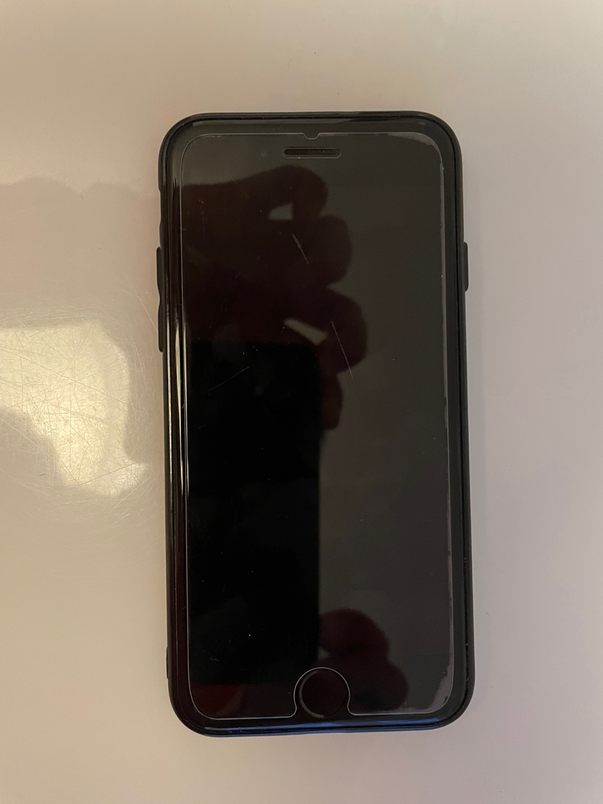 SELENCIA Protection d'écran en verre trempé iPhone 8/7 anti-traces