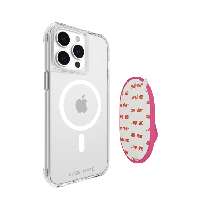 CASE-MATE MagSafe Accessories Glossy® support adhésif pour gloss Stardust, Watermelon, Mint Green, Peach et Midnight Black