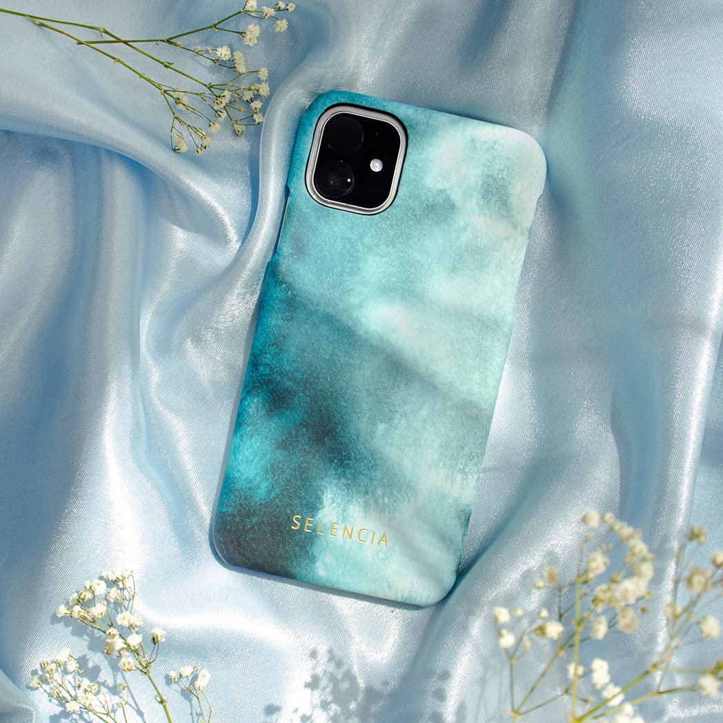 Selencia Coque arrière Maya Fashion coque bleue fine
