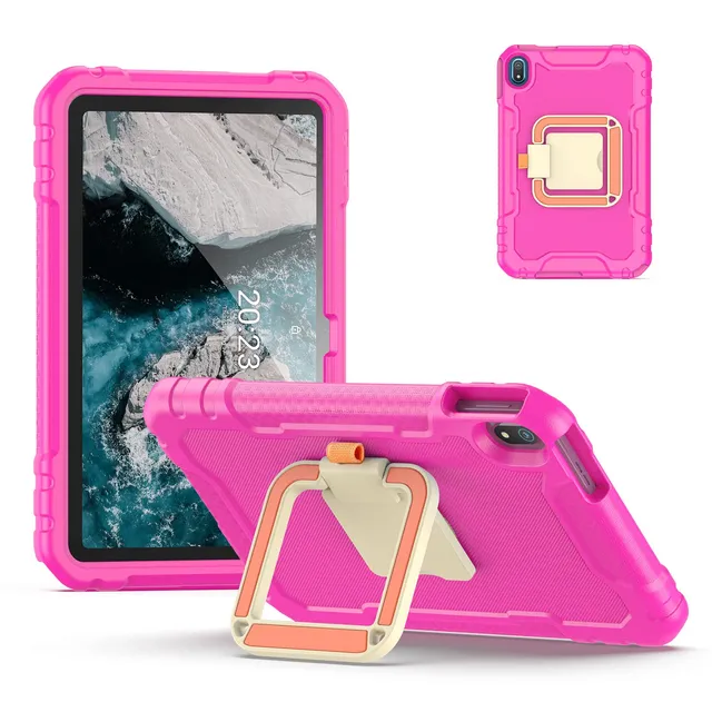 Dux Ducis Panda Series coque Nokia T20 10,4 pouces rose EVA avec poignée