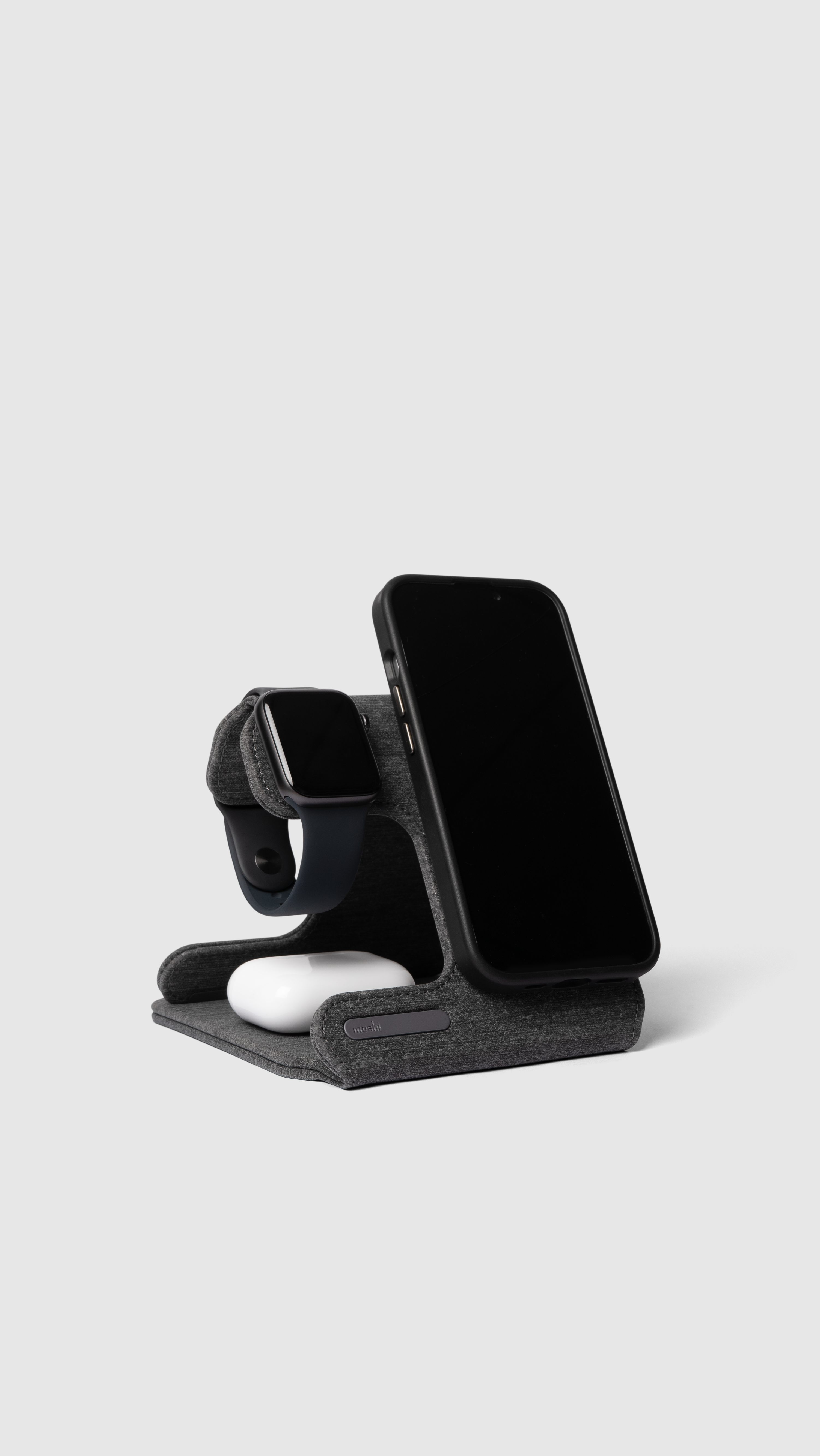 Moshi Chargers Taita M station de charge sans fil 3-en-1 noire