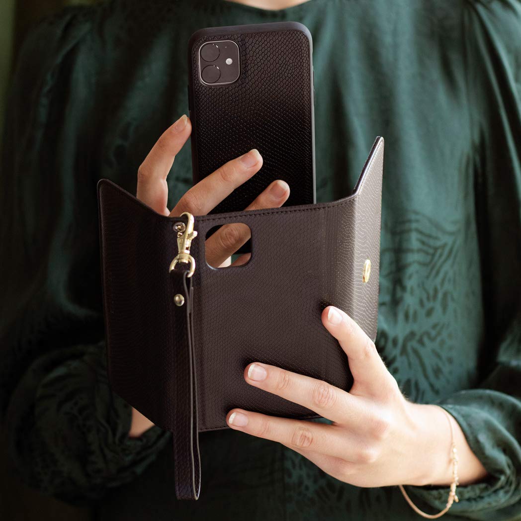 SELENCIA Pochette de protection Tierra étui Samsung Galaxy S20 noir