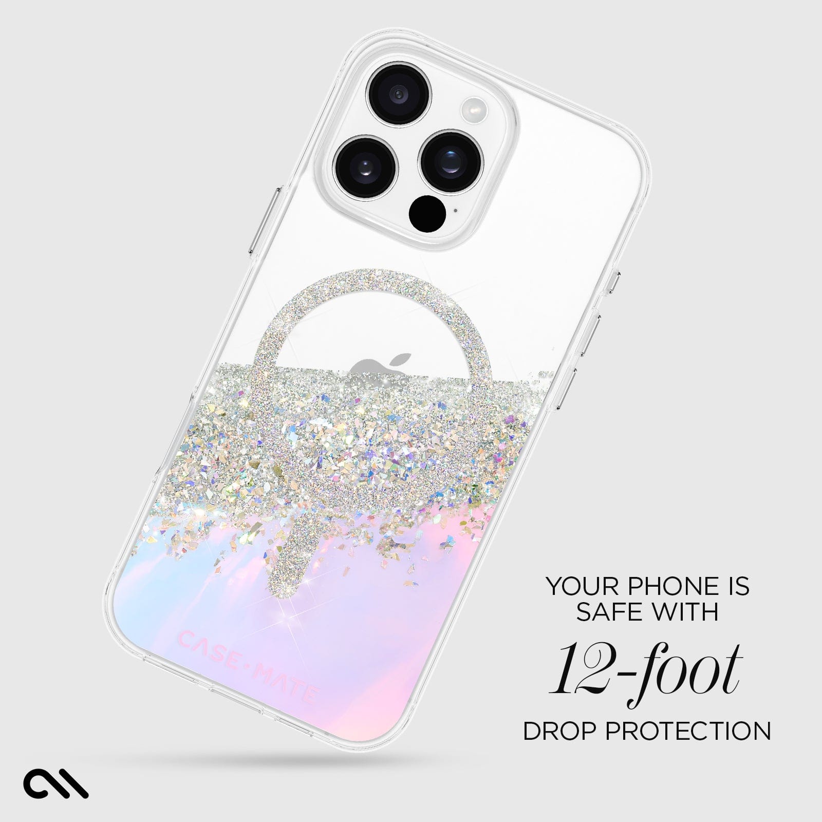 CASE-MATE Phone Cases Karat Soap Bubble MagSafe coque iPhone 16 Pro Max irisée