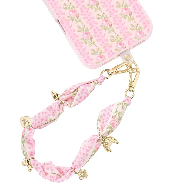 CASE-MATE Phone Accessories Case-Mate x LoveShackFancy Scarf Phone Charm cordon Blooming Heirloom