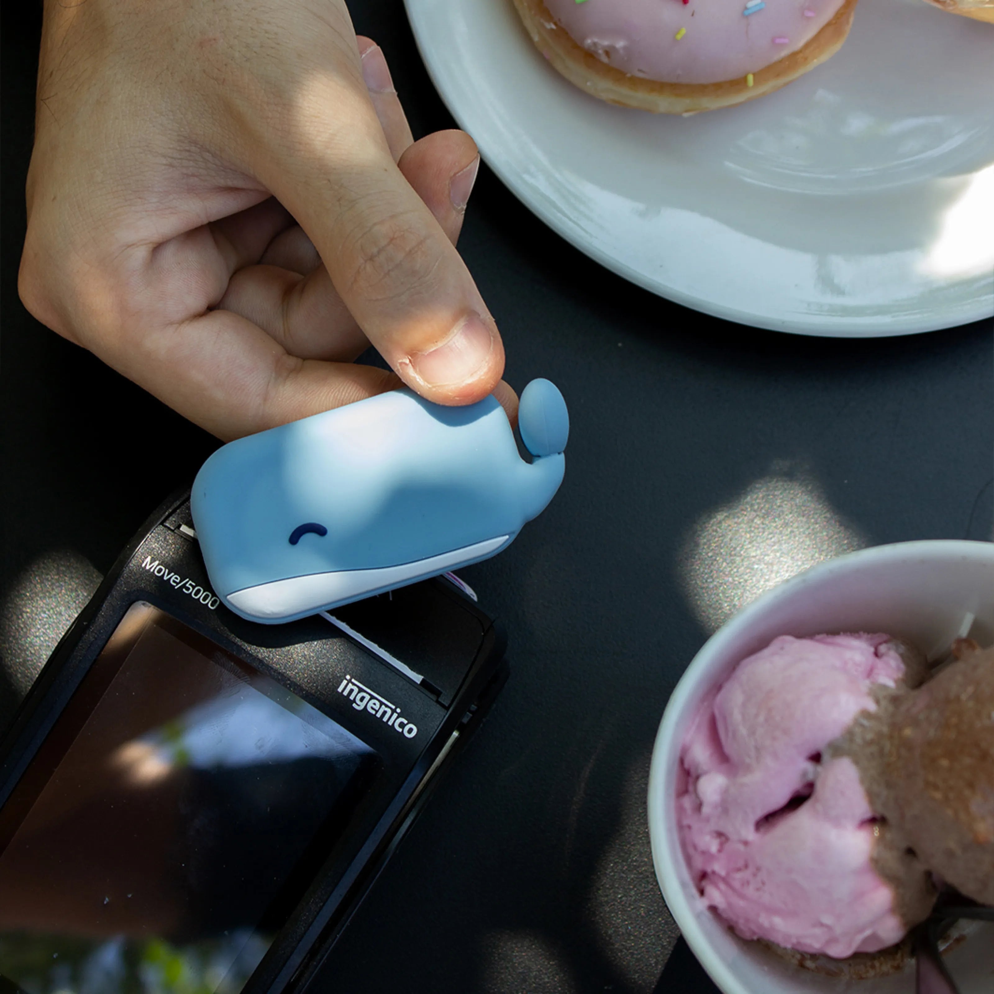 MoneyWalkie Tous les Walkies Walkie Baleine paiement sans contact