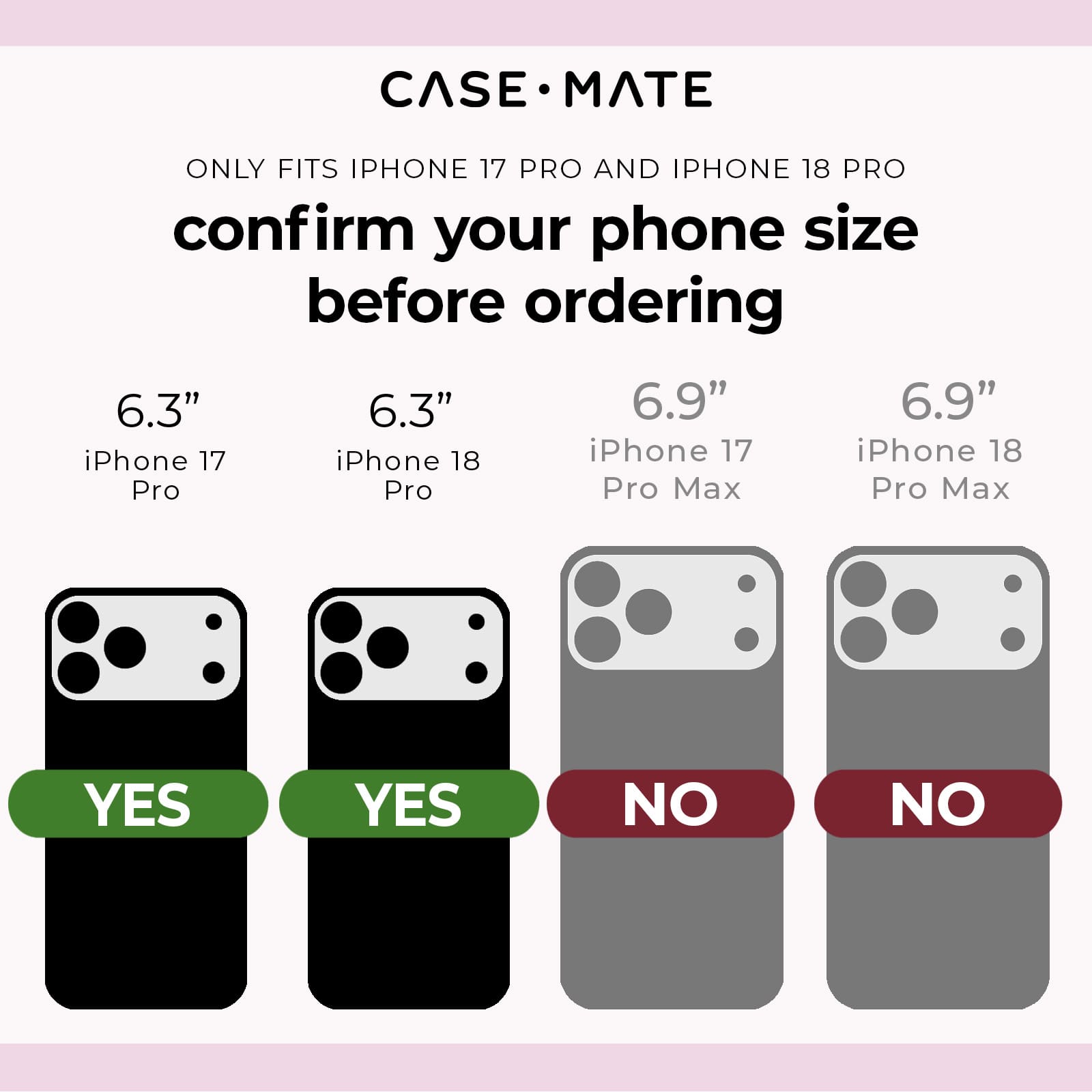 CASE-MATE Phone Cases iPhone 18 Pro coque Sheer Twinkle Silver