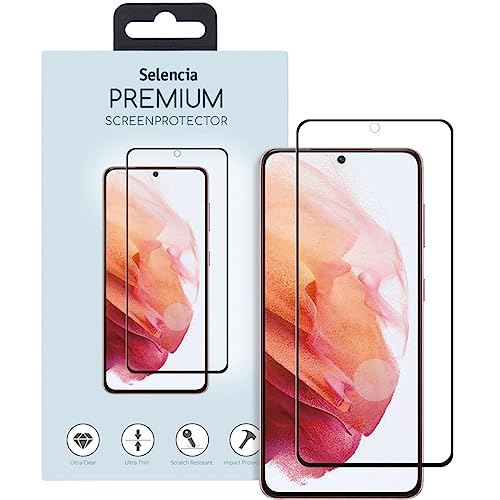 SELENCIA Protection d’écran en verre trempé Samsung Galaxy S21 Edge to Edge 9H