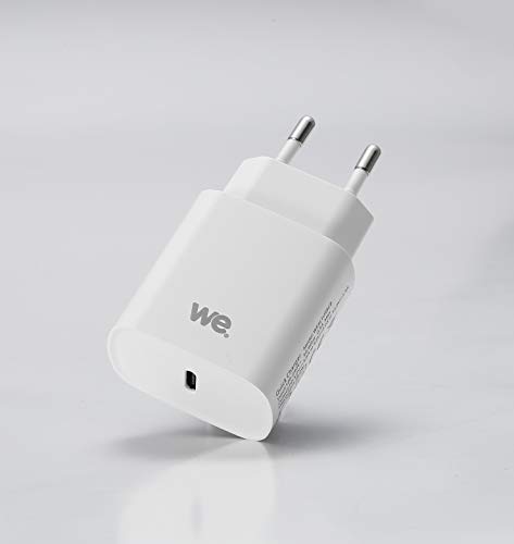 WE Chargeurs Chargeur secteur USB-C 18 W blanc Power Delivery