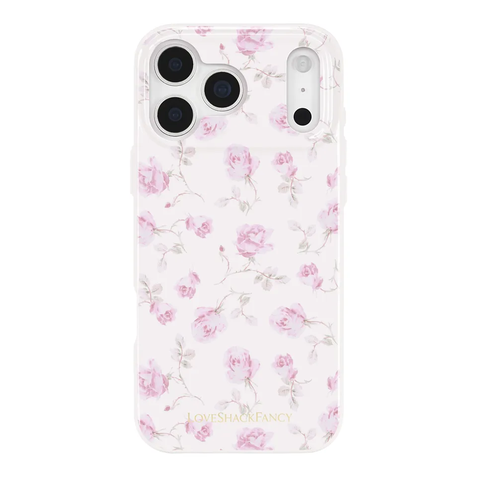 CASE-MATE Phone Cases Case-Mate x LoveShackFancy Ribbon Rosa Flora MagSafe iPhone 17 Pro Max coque