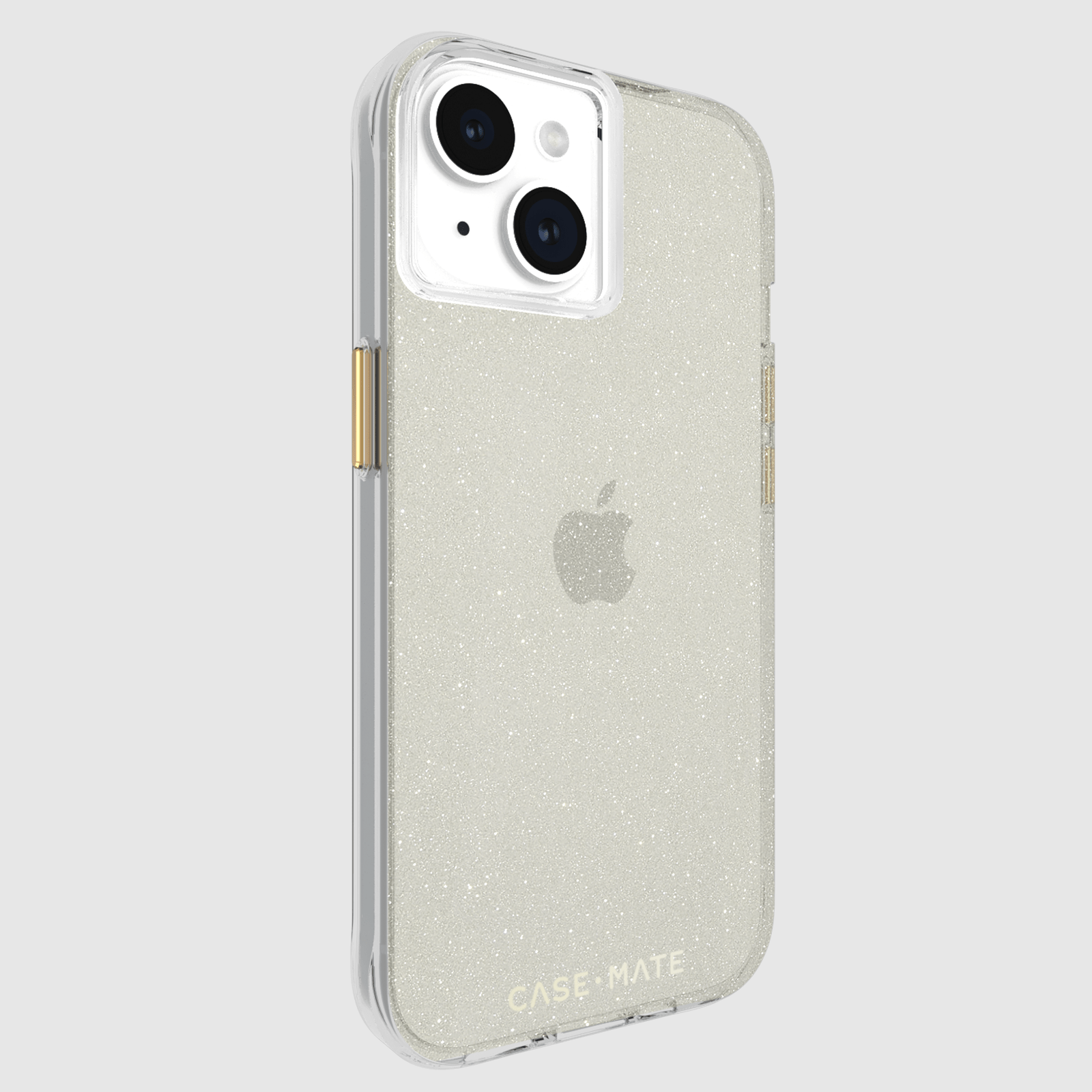 CASE-MATE Phone Cases Sheer Crystal Gold coque iPhone 15/14/13 dorée