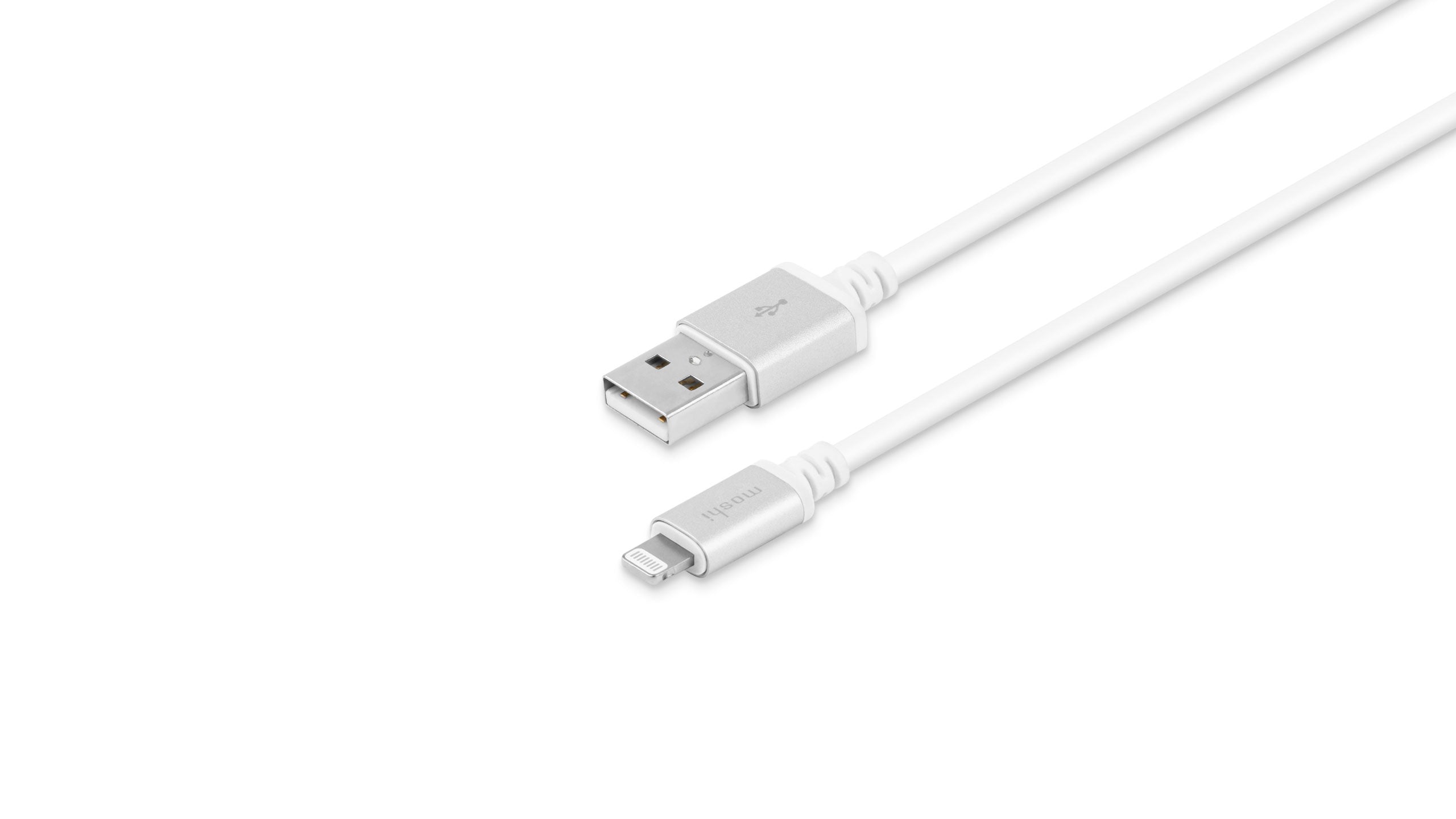 MOSHI Cables and Adapters USB-A to Lightning Charge & Sync Cable câble 3 m noir