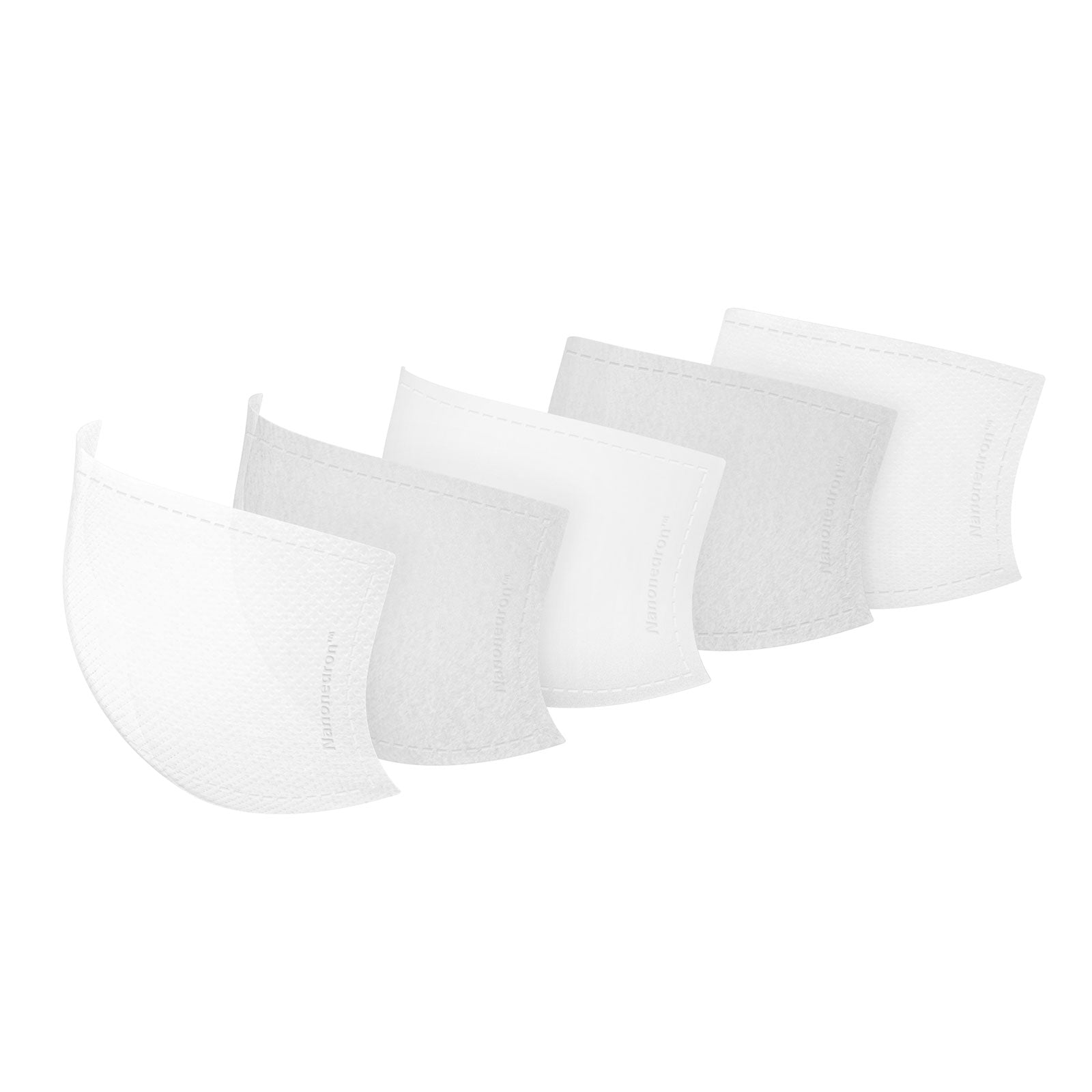 MOSHI Wellness Nanohedron filtres M/L, lot de 5, filtration 99,9 %