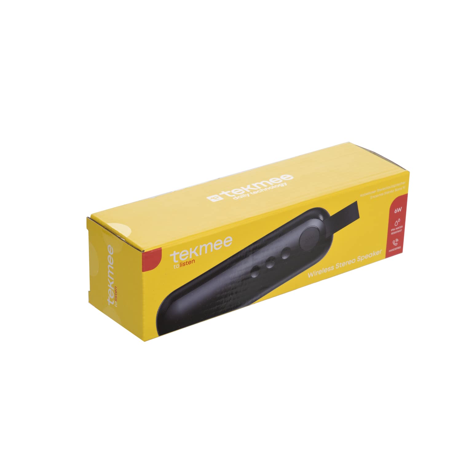 Tekmee Enceintes Bluetooth enceinte noire, 3600 mAh