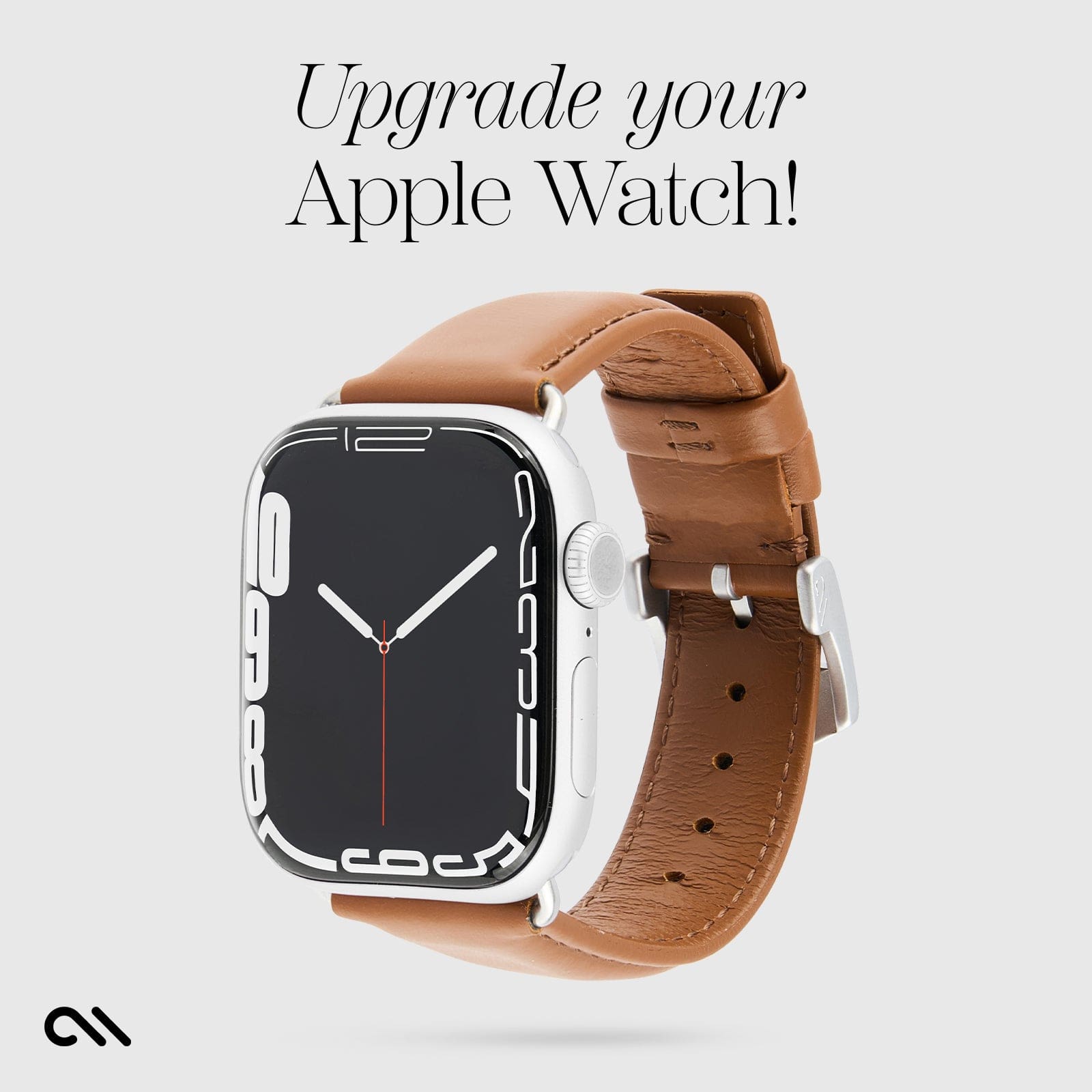 CASE-MATE Apple Watch Bands & Bumpers Signature Leather Band bracelet Apple Watch 39-42 mm cognac cuir