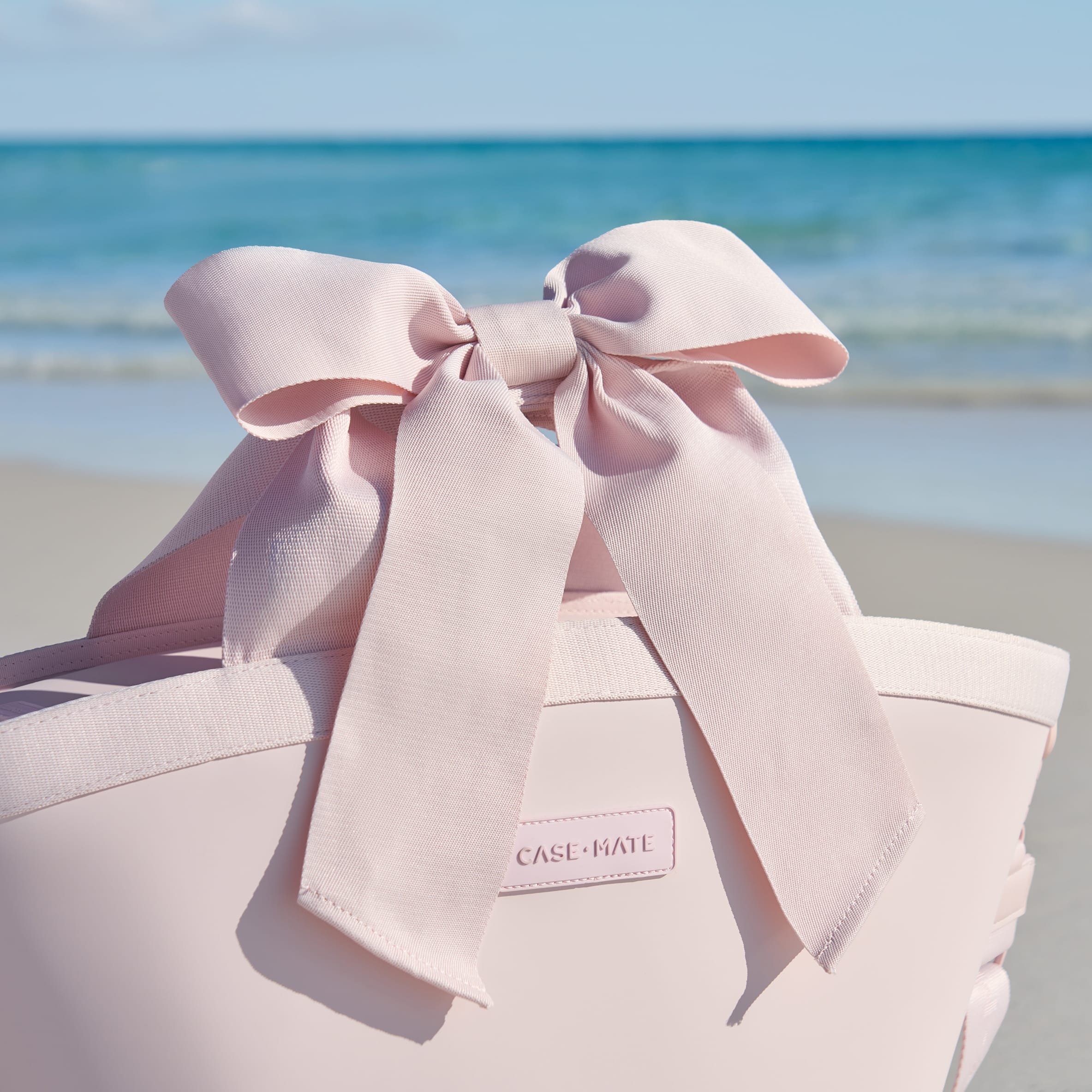 CASE-MATE Jelly Totes Jelly Cooler Tote 12L sac glacière Ballet Pink Bow irisé isolant