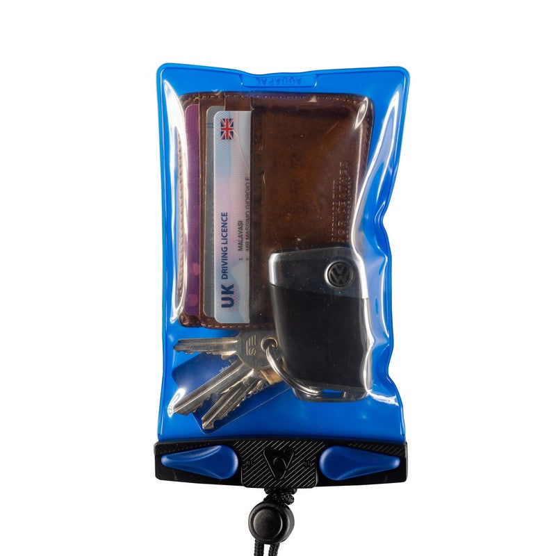 Aquapac Keymaster Range Keymaster+ étui passeport étanche bleu
